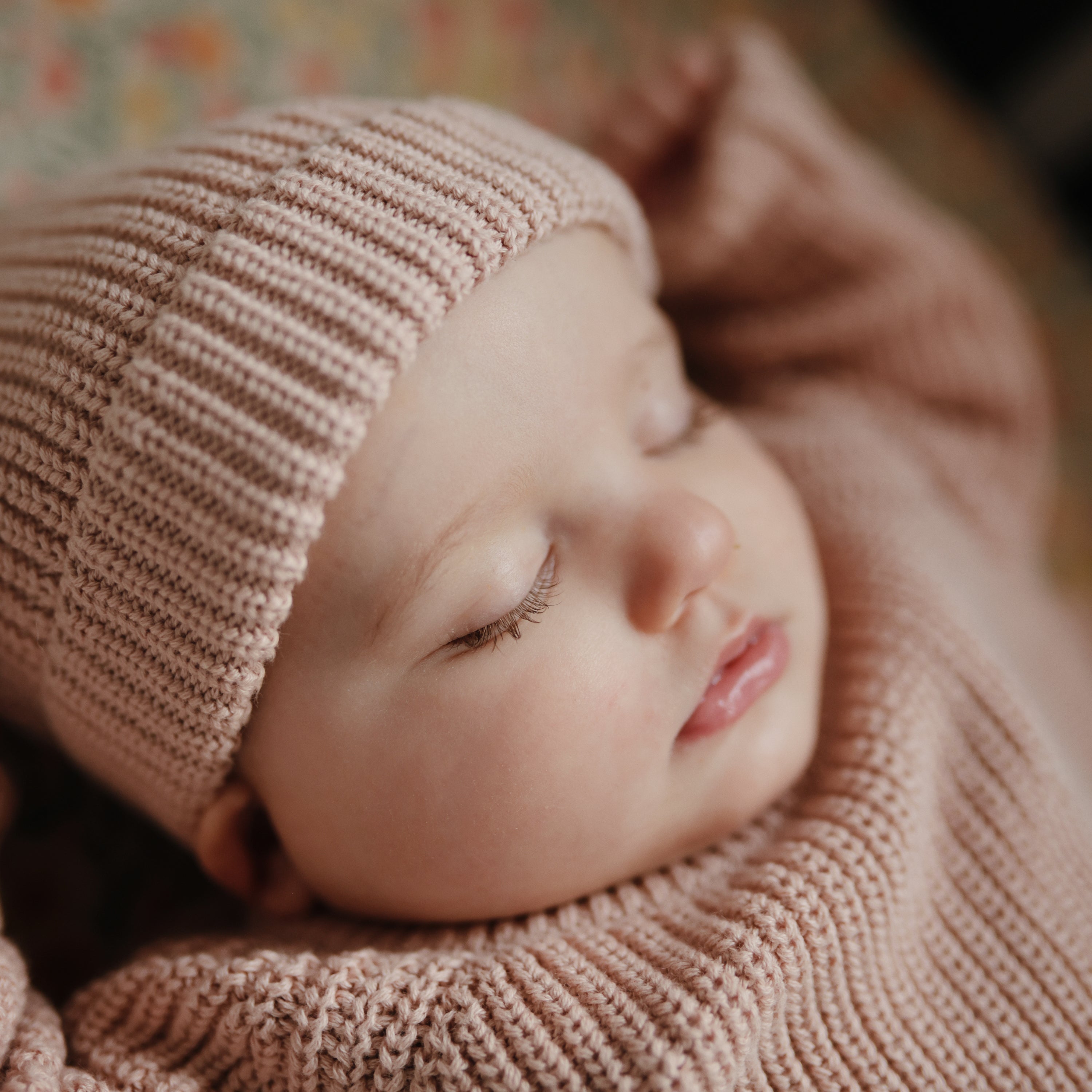 Chunky Knit Beanie Baby Clothes Mushie