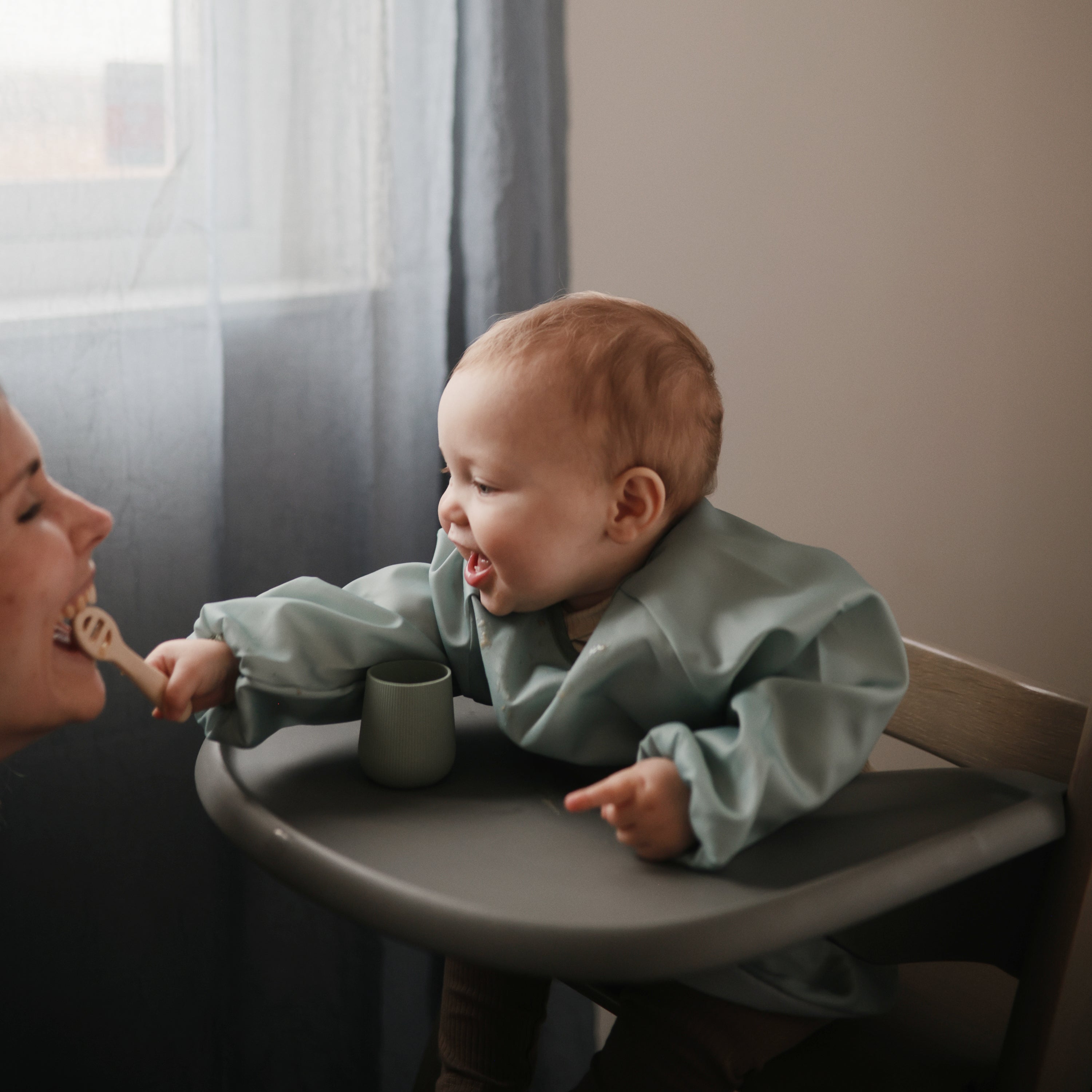 Long Sleeve Bib Long Sleeve Bib Mushie