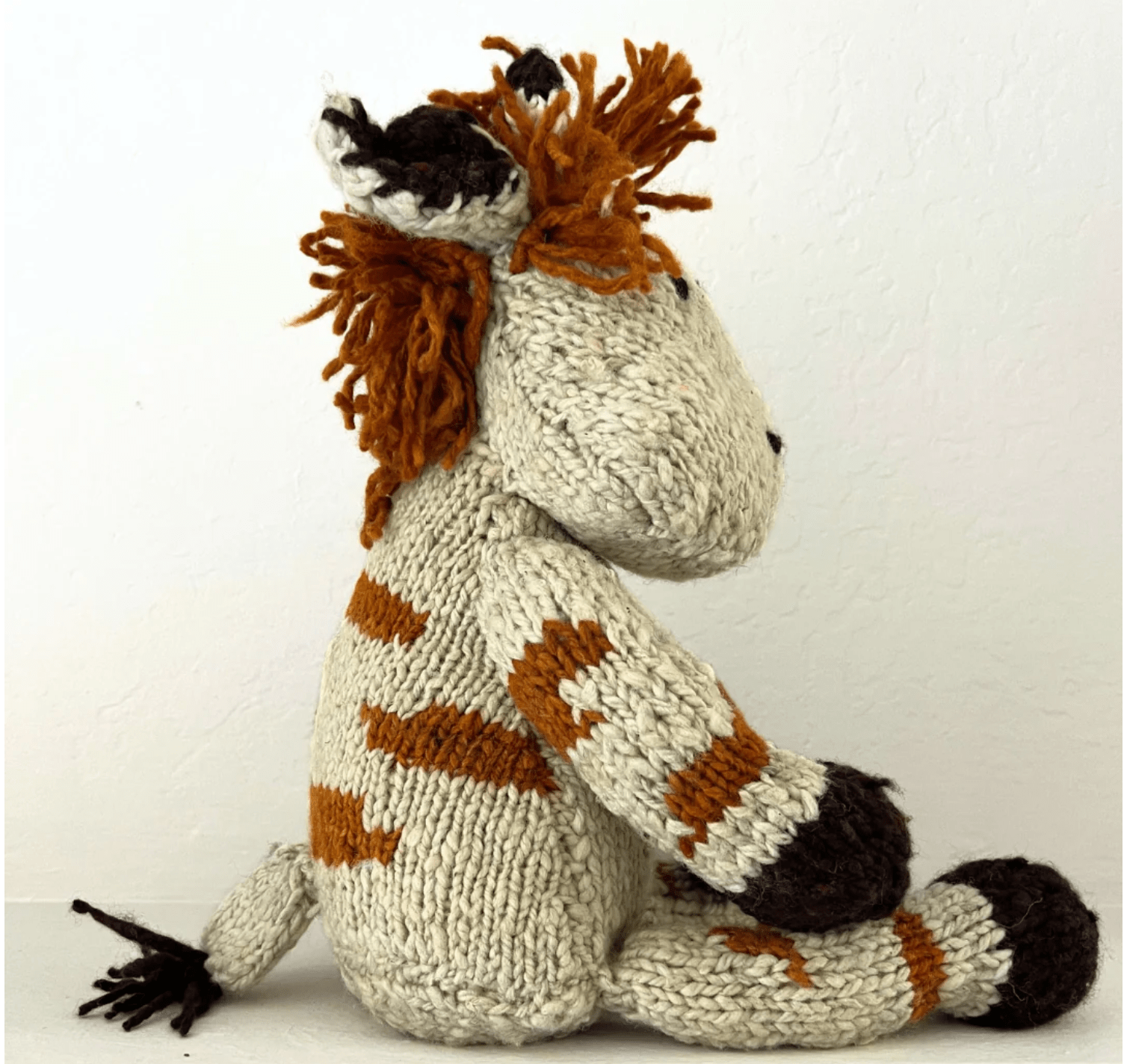 Wool Knit Buddy | Gerald the Giraffe
