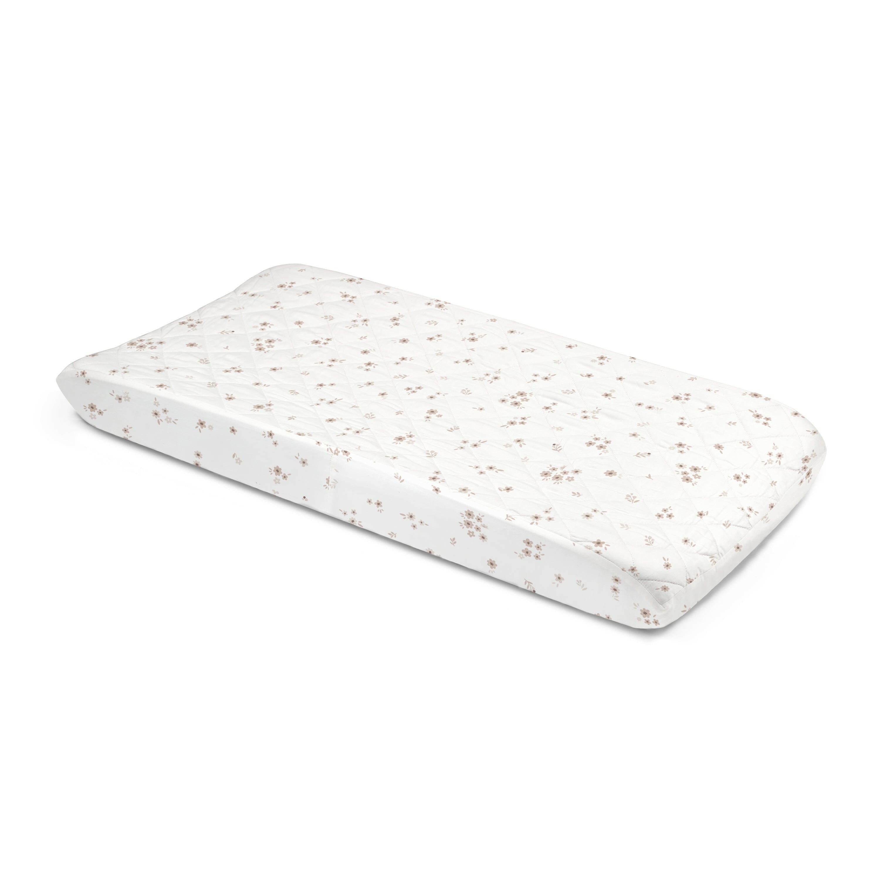 Organic Changing Pad Cover - Bloom Changing Pad Cover Makemake Organics