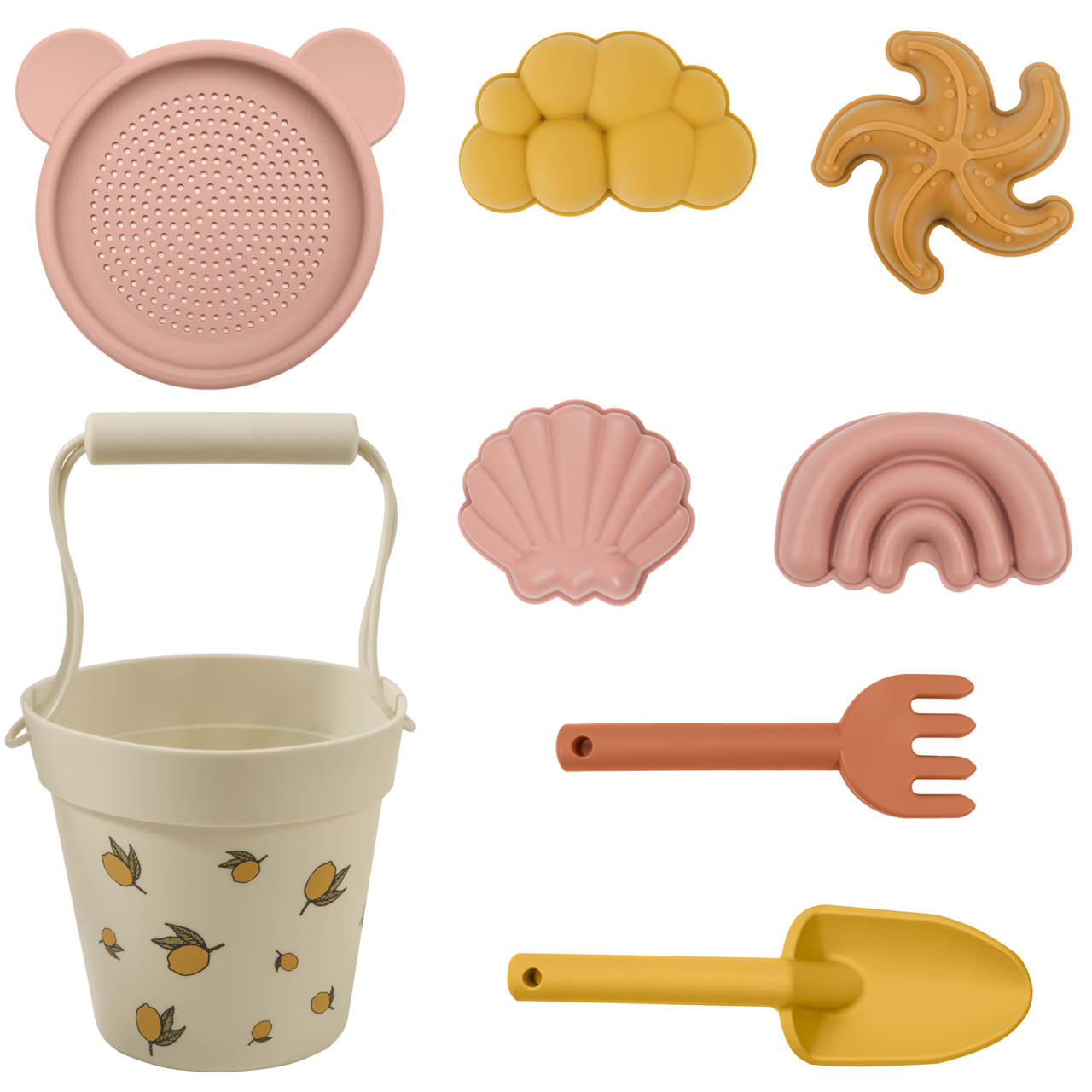 Silicone Beach Bucket Set
