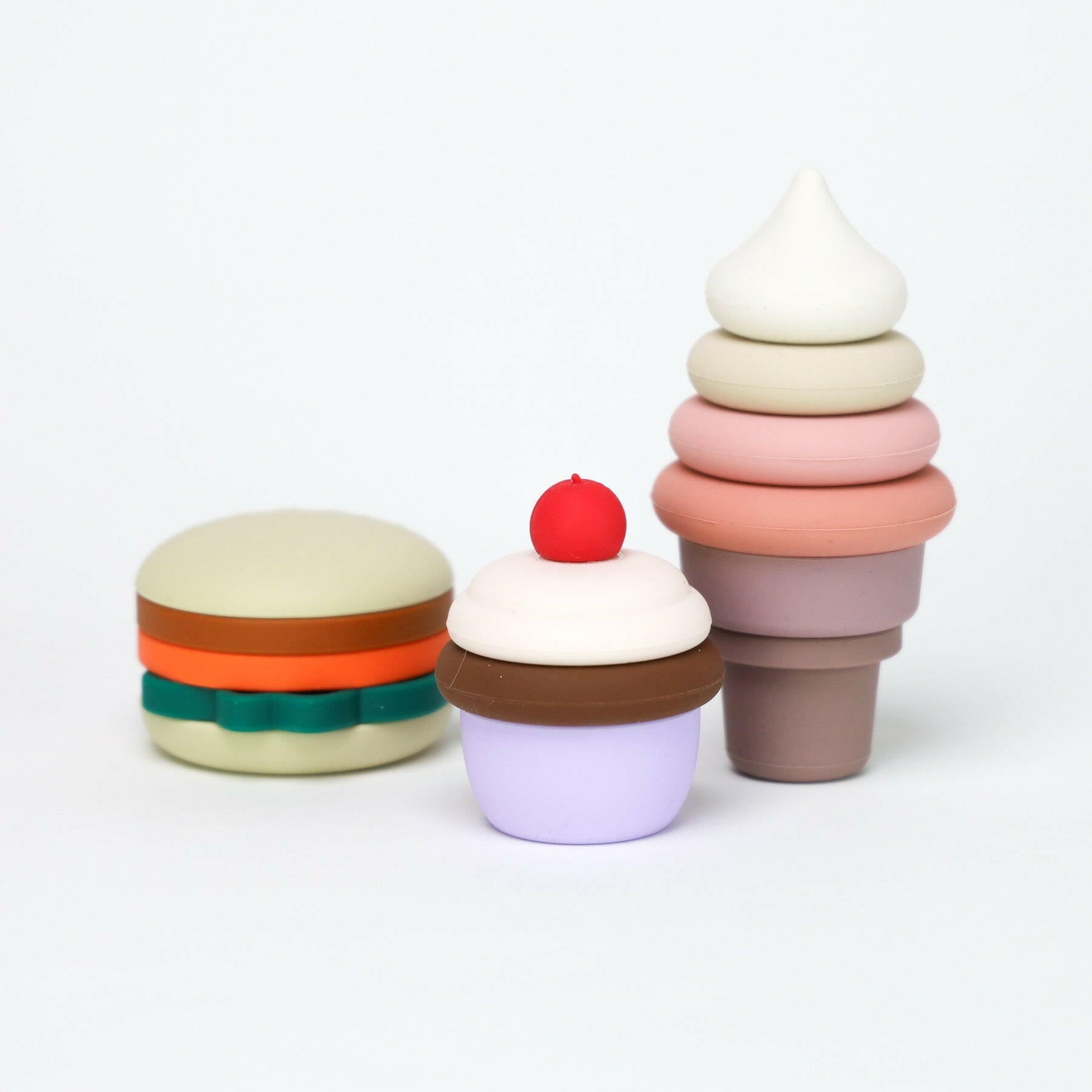 Silicone Hamburger Stacker STACKER TOY MKS Miminoo