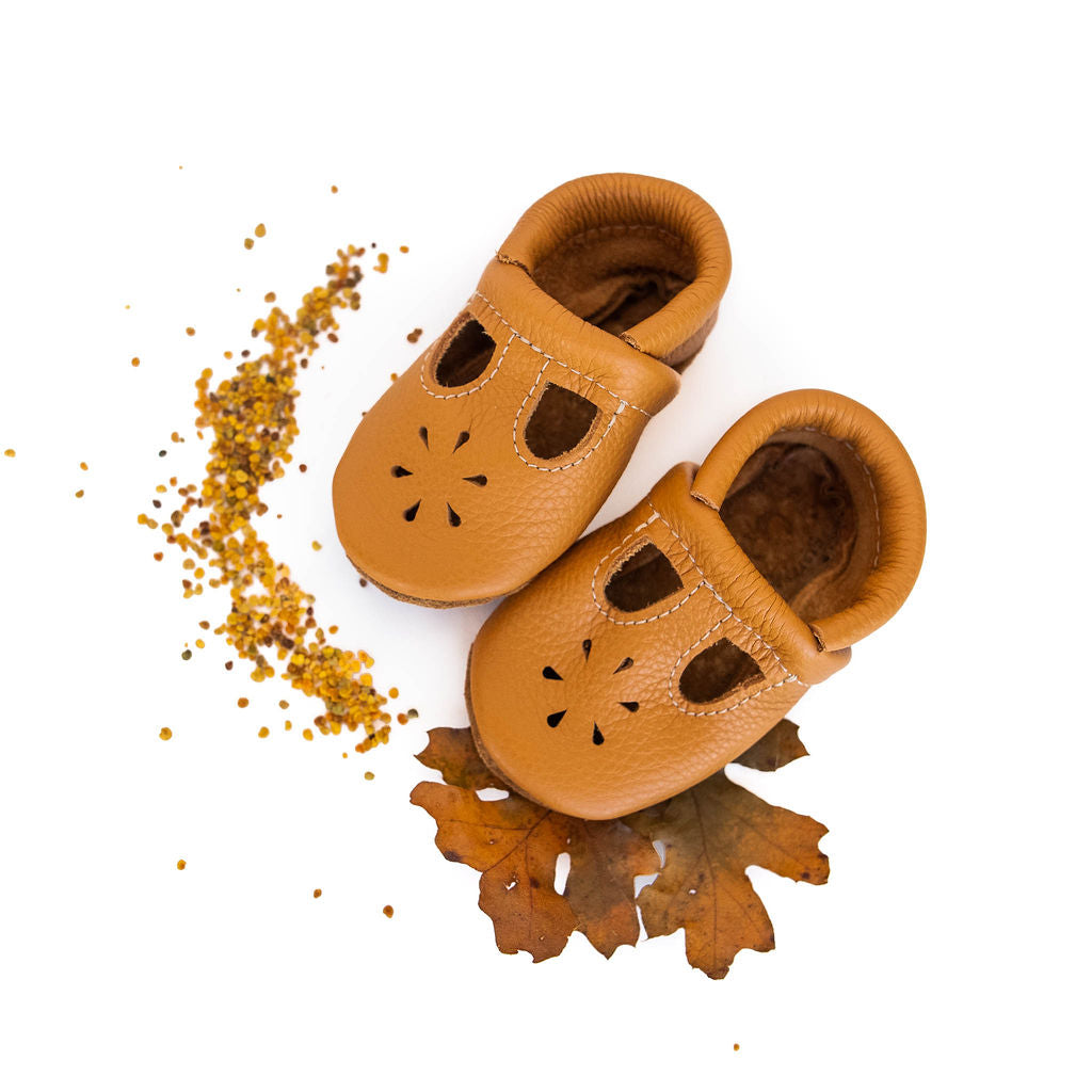 Honey T-Strap Shoes Baby and Toddler Baby Shoes Starry Knight Design