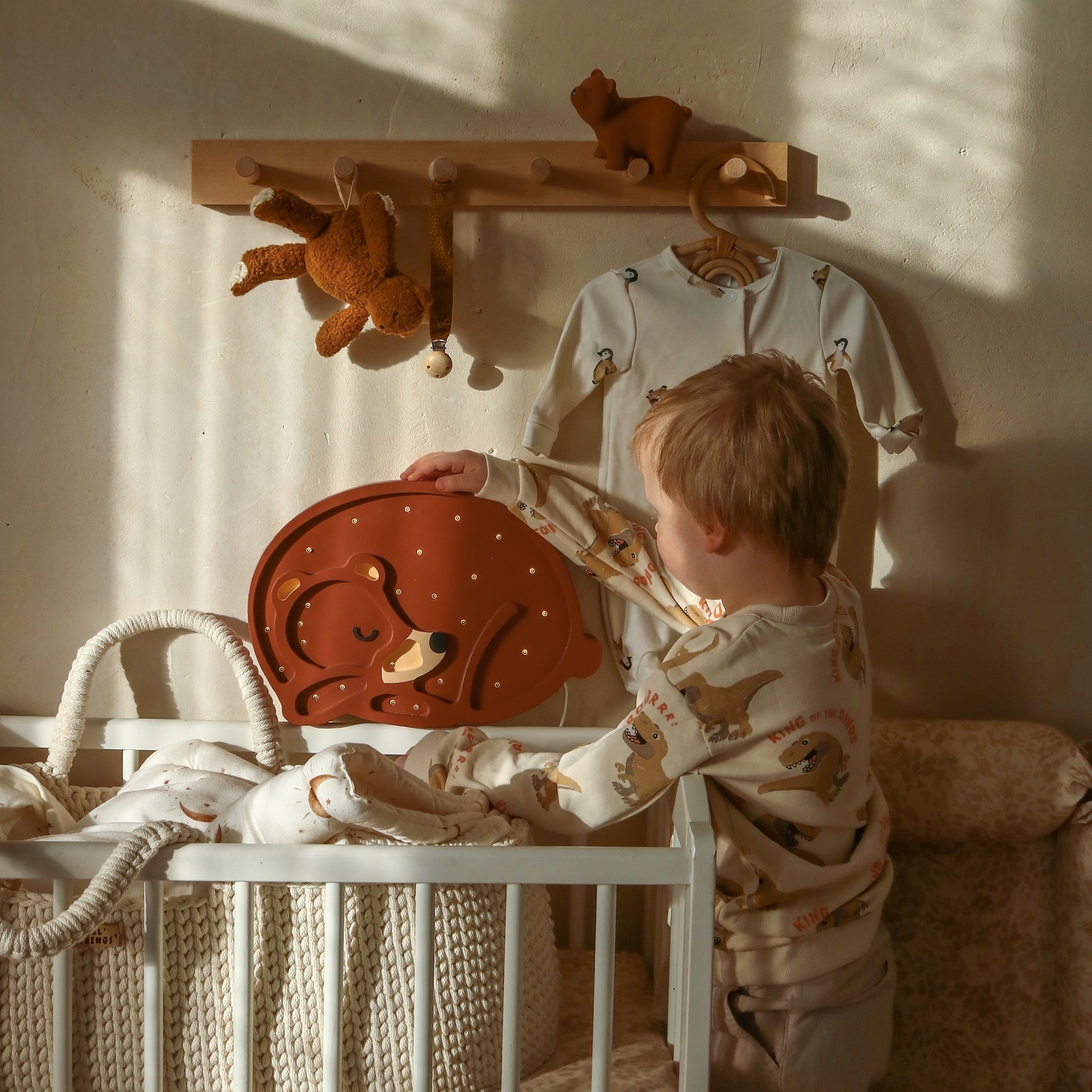 Little Lights Sleeping Bear Lamp