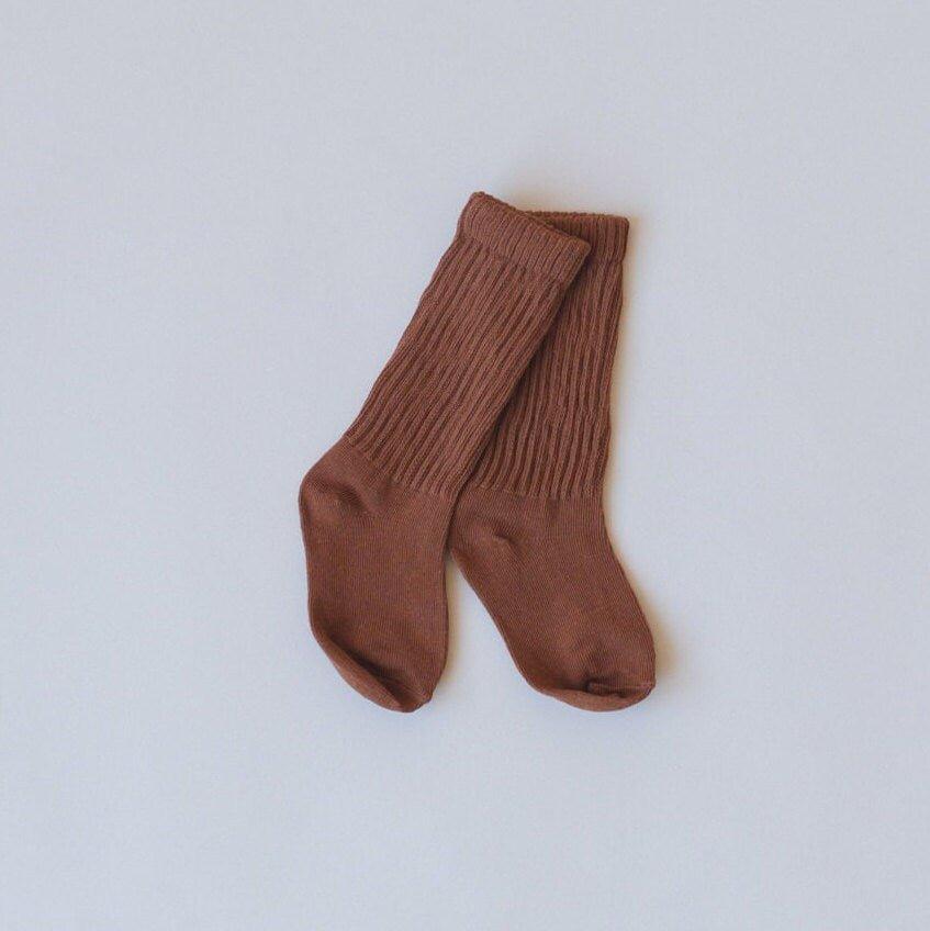 Slouchy Baby & Toddler Socks Mustard Yellow