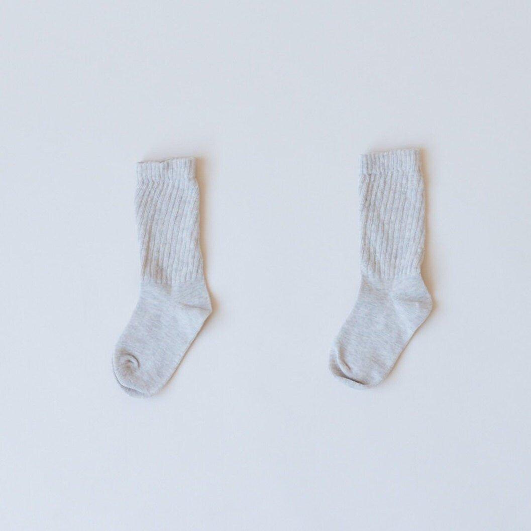 Slouchy Baby & Toddler Socks Mustard Yellow