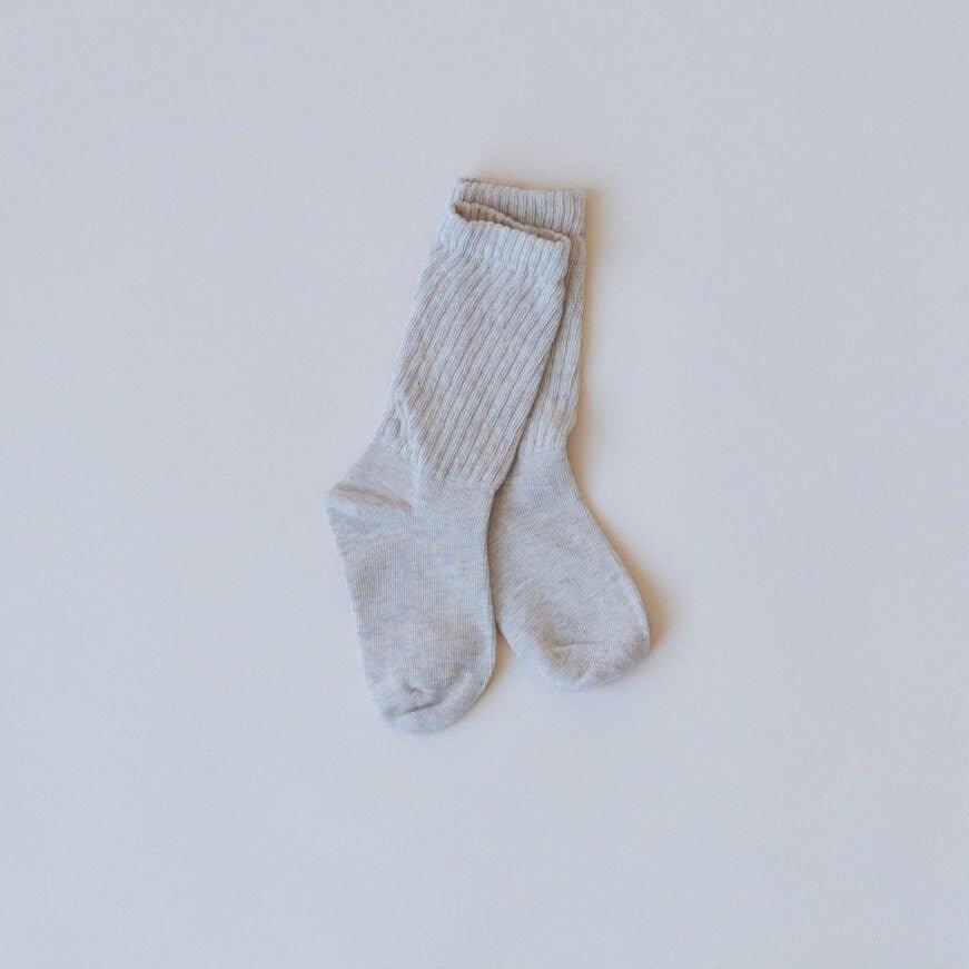 Slouchy Baby & Toddler Socks Mustard Yellow
