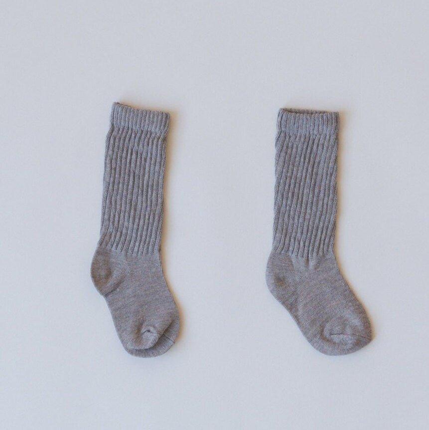 Slouchy Baby & Toddler Socks Mustard Yellow