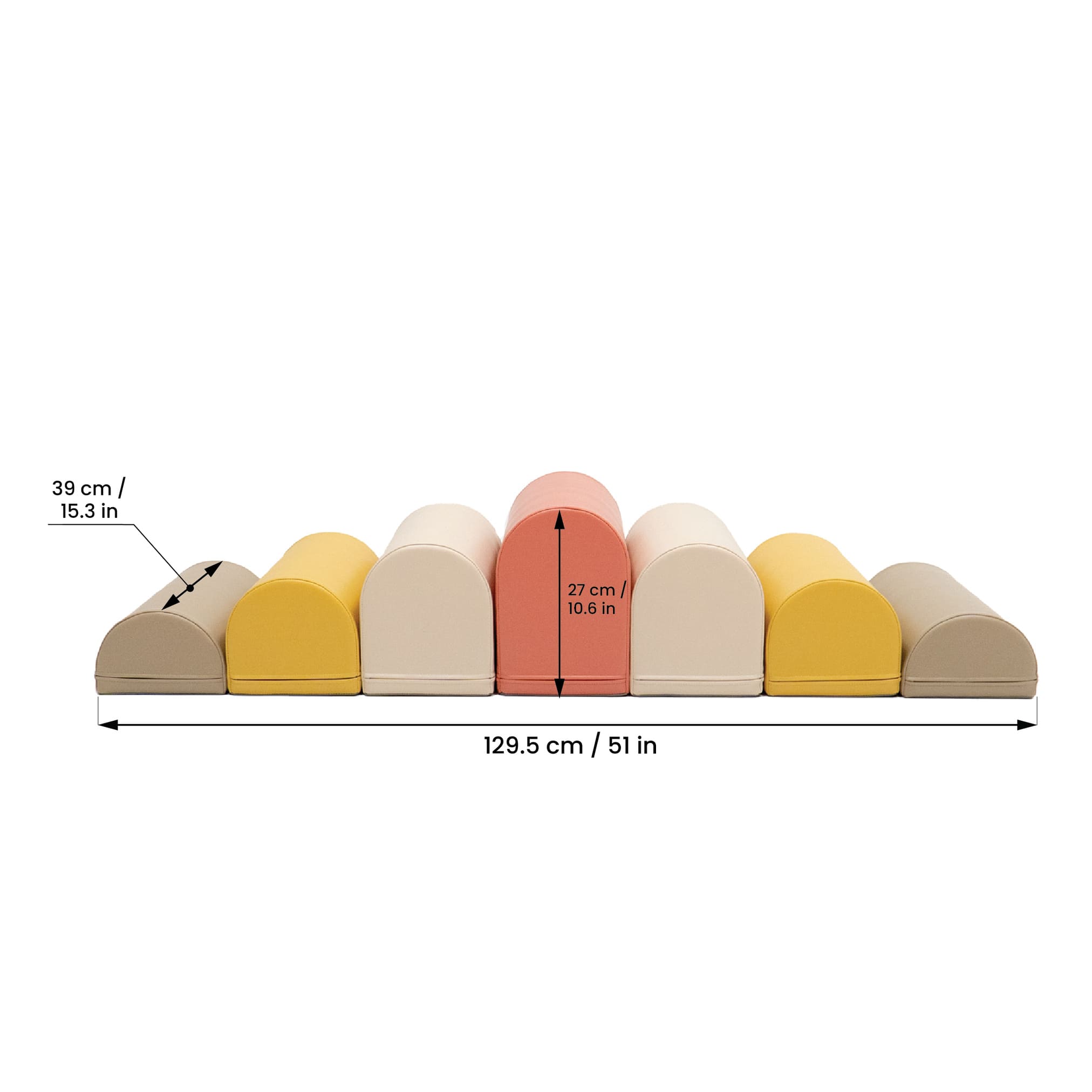 Multifunctional Soft Play Activity Blocks - Motion