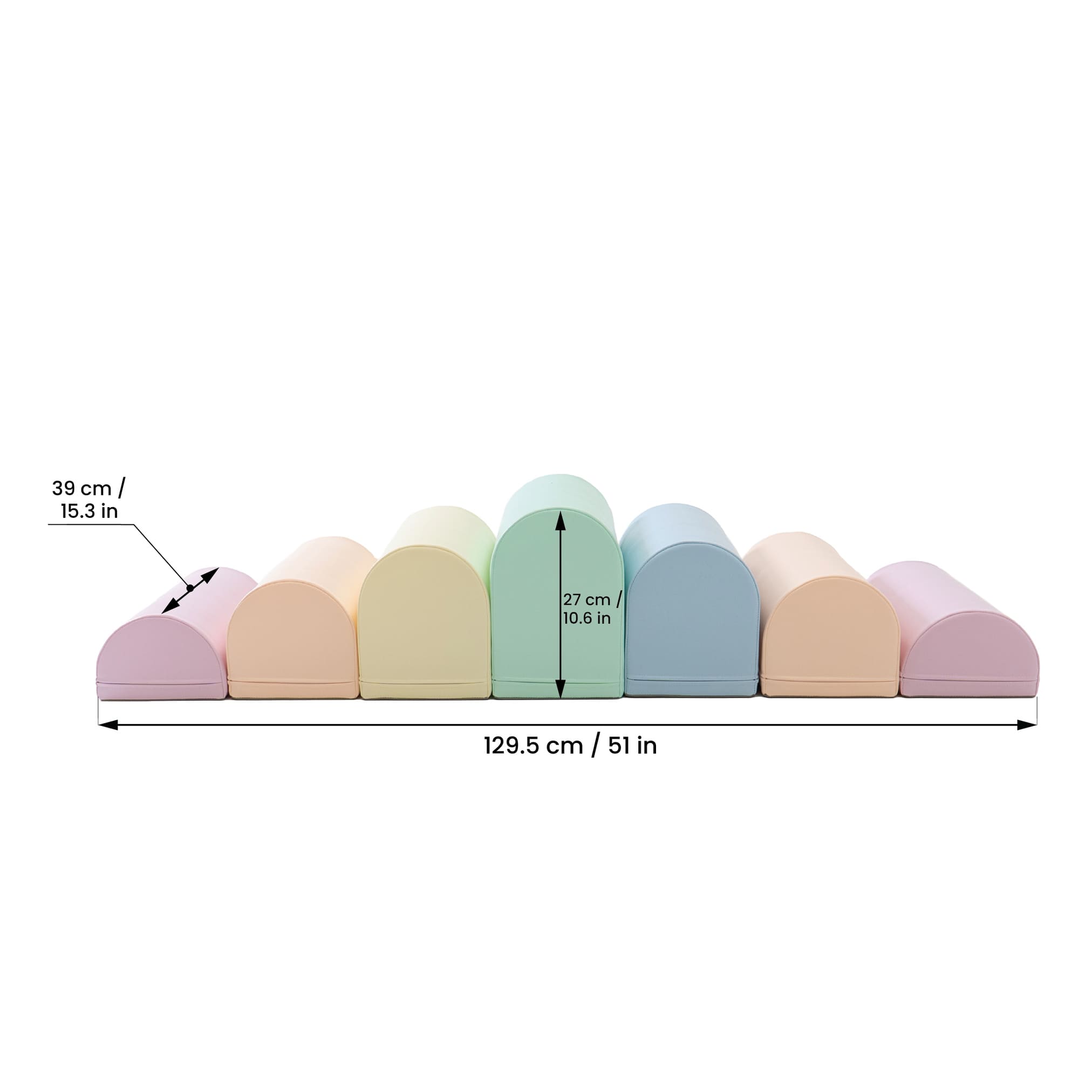 Multifunctional Soft Play Activity Blocks - Motion