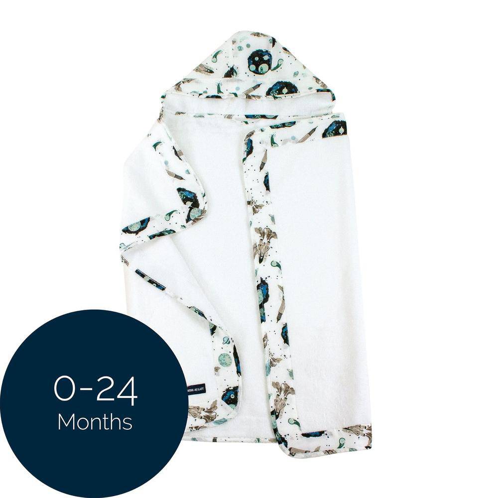 Space Baby Hooded Towel Hooded Baby Towel Bebe au Lait