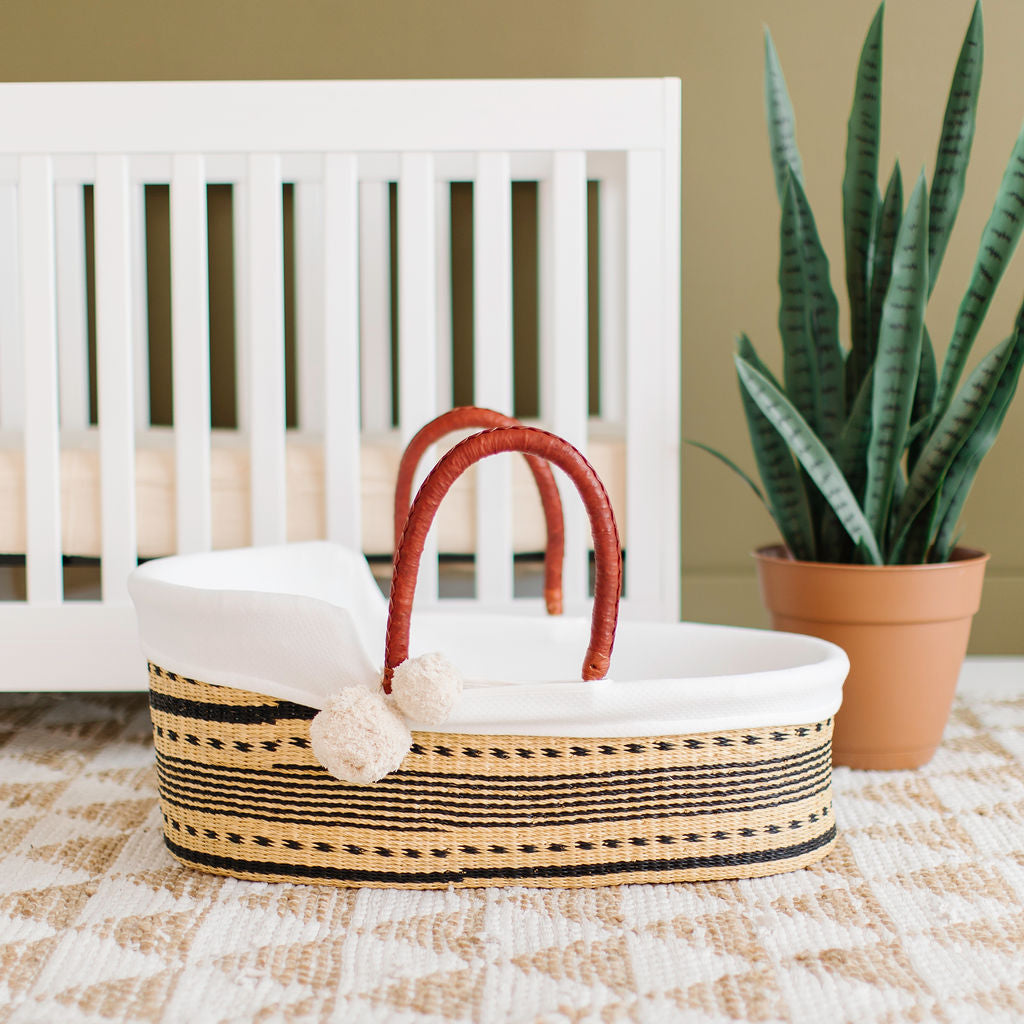 Spring Sparrow Moses Basket