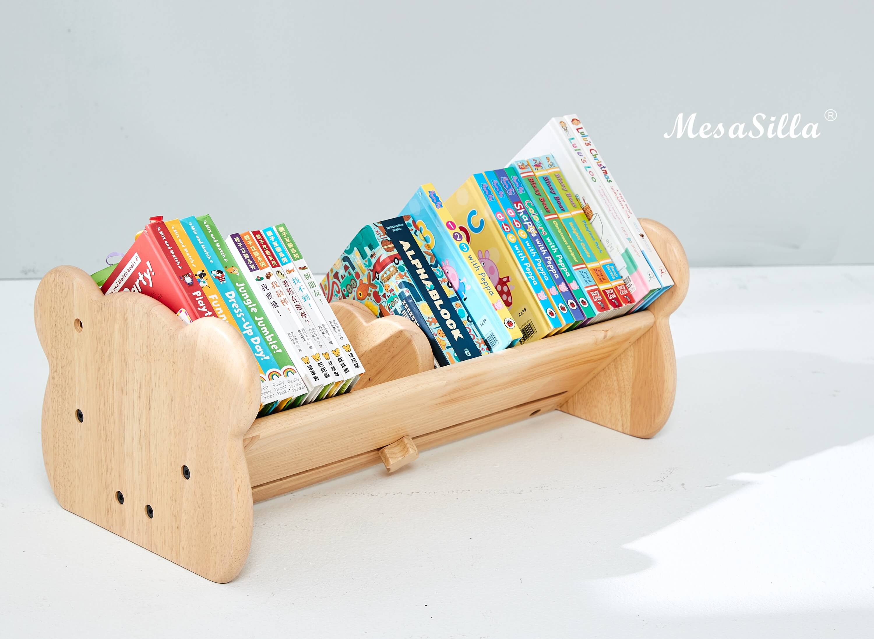 Calla Toddler Book Caddy with Detachable Divider - Innovative Storage Solution MesaSilla USA