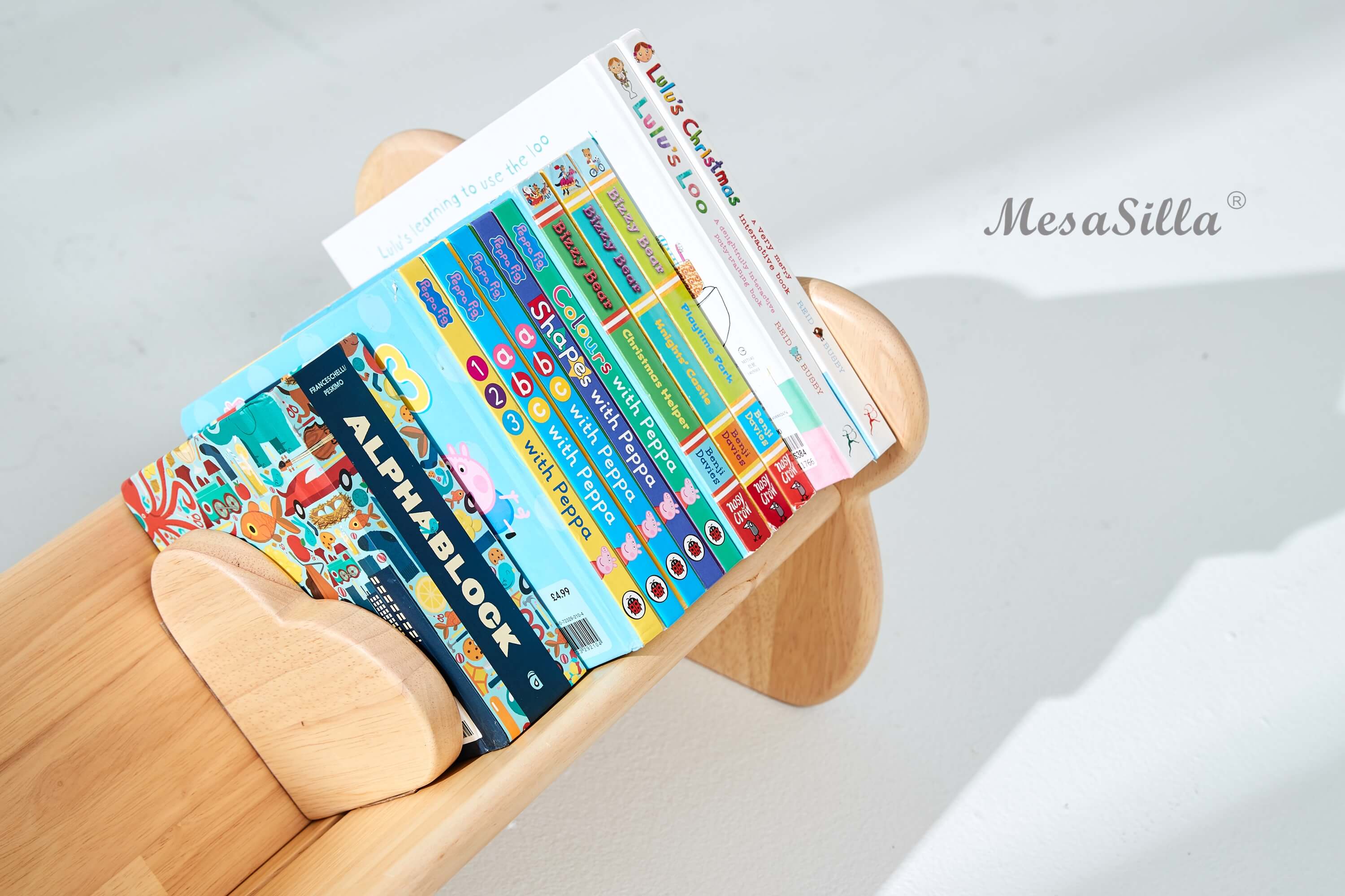 Calla Toddler Book Caddy with Detachable Divider - Innovative Storage Solution MesaSilla USA