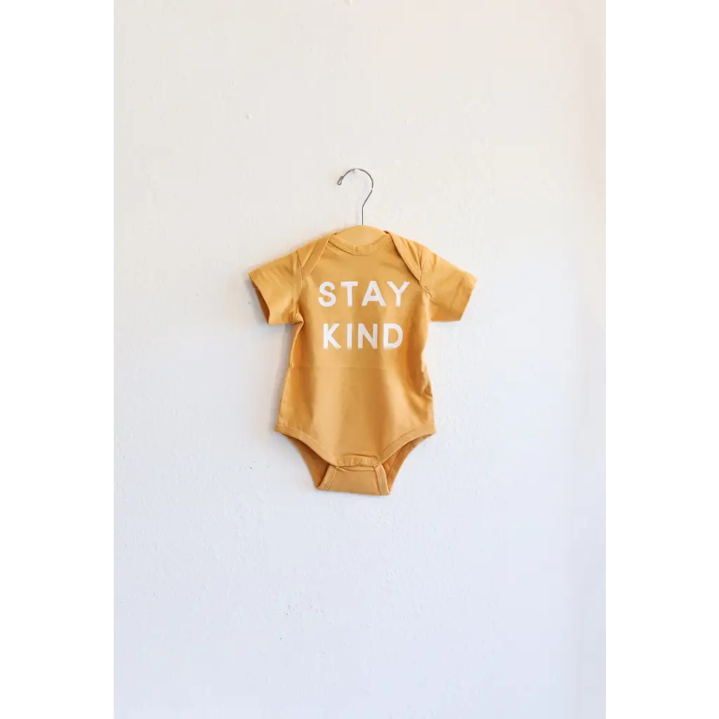 Stay Kind Organic Cotton Baby Onesie