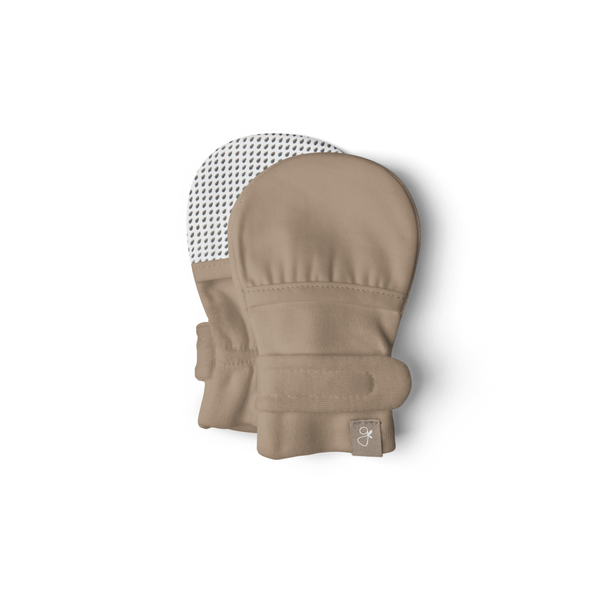 STAY ON MITTS | SANDSTONE — Bamboo Organic Cotton Blend