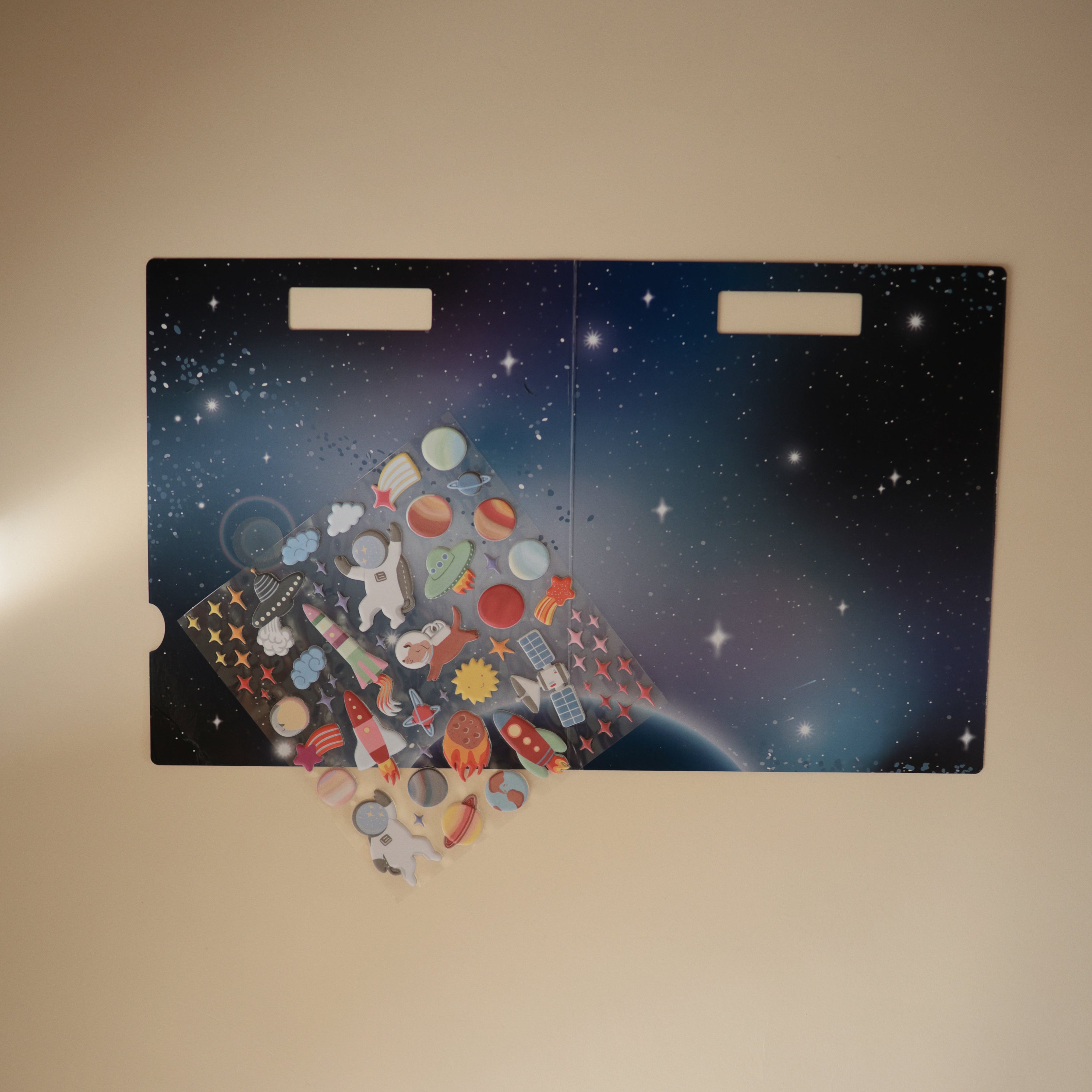 Reusable Space Sticker Set