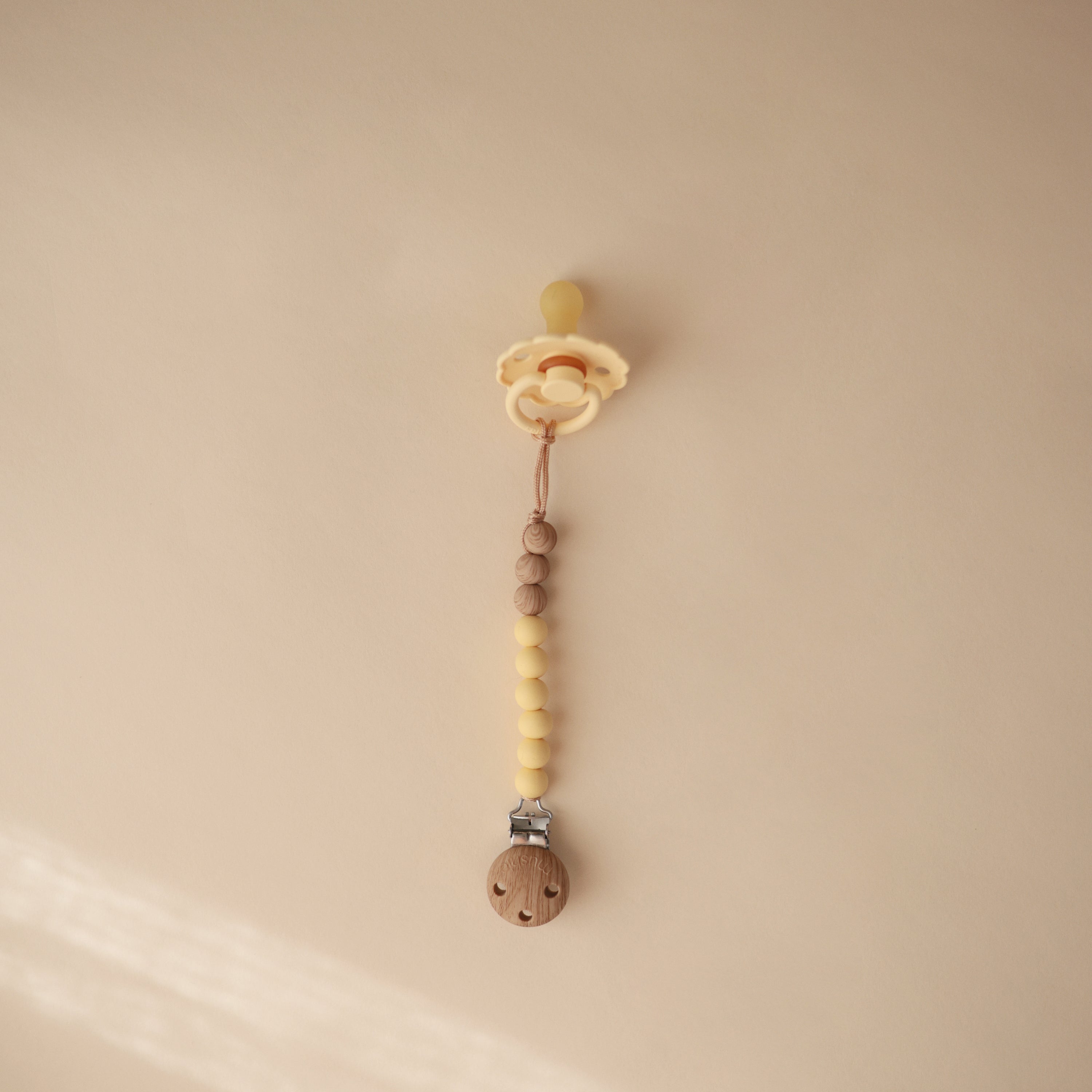 Silicone Pacifier Clip | Eva Pacifier Clip Mushie