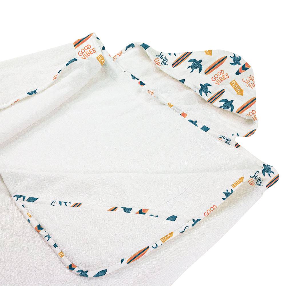 Surf Toddler Hooded Towel Hooded Toddler Towel Bebe au Lait