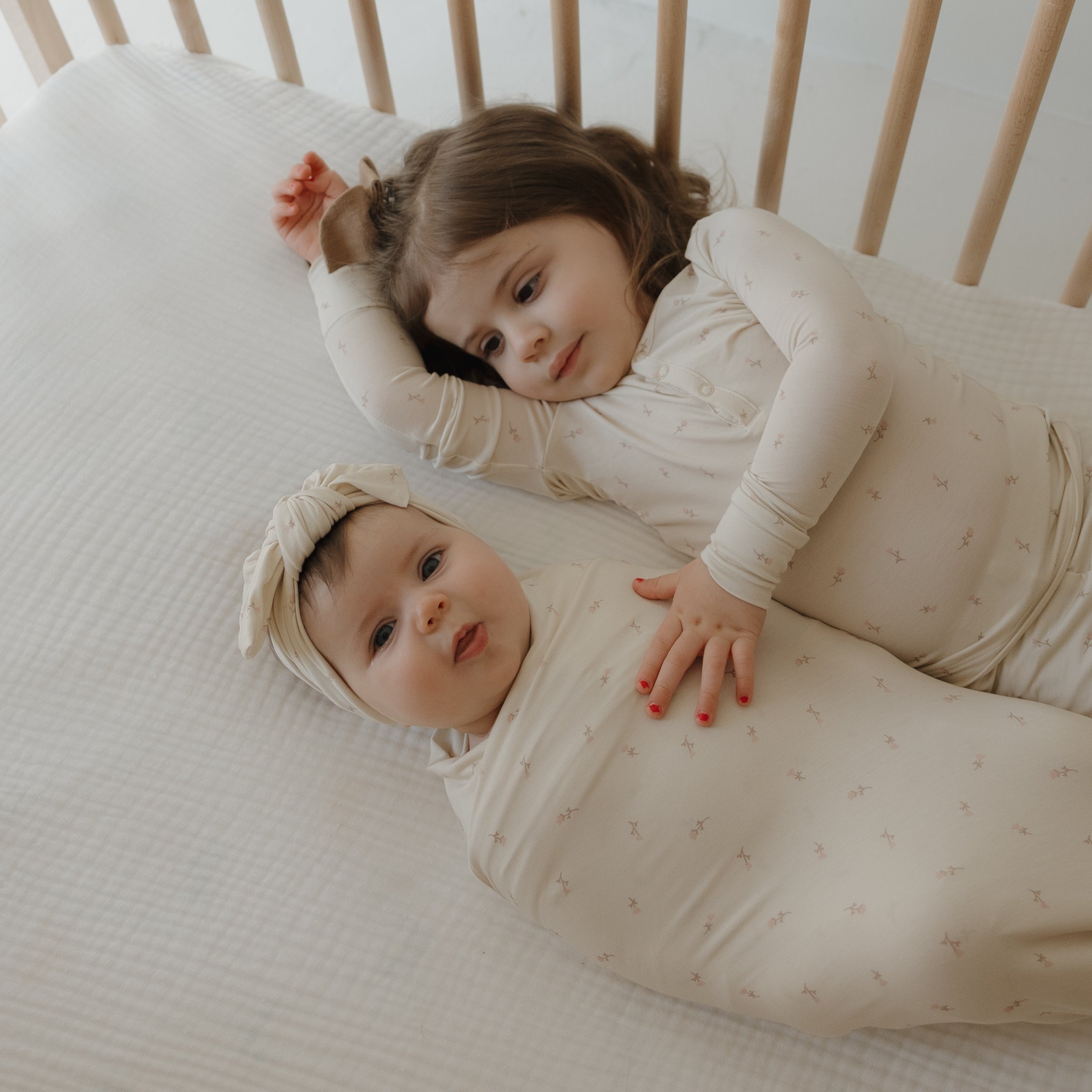 Bamboo Swaddle | Lucy