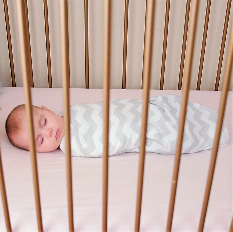 Easy Swaddle Blankets in Grey, Pack of 3