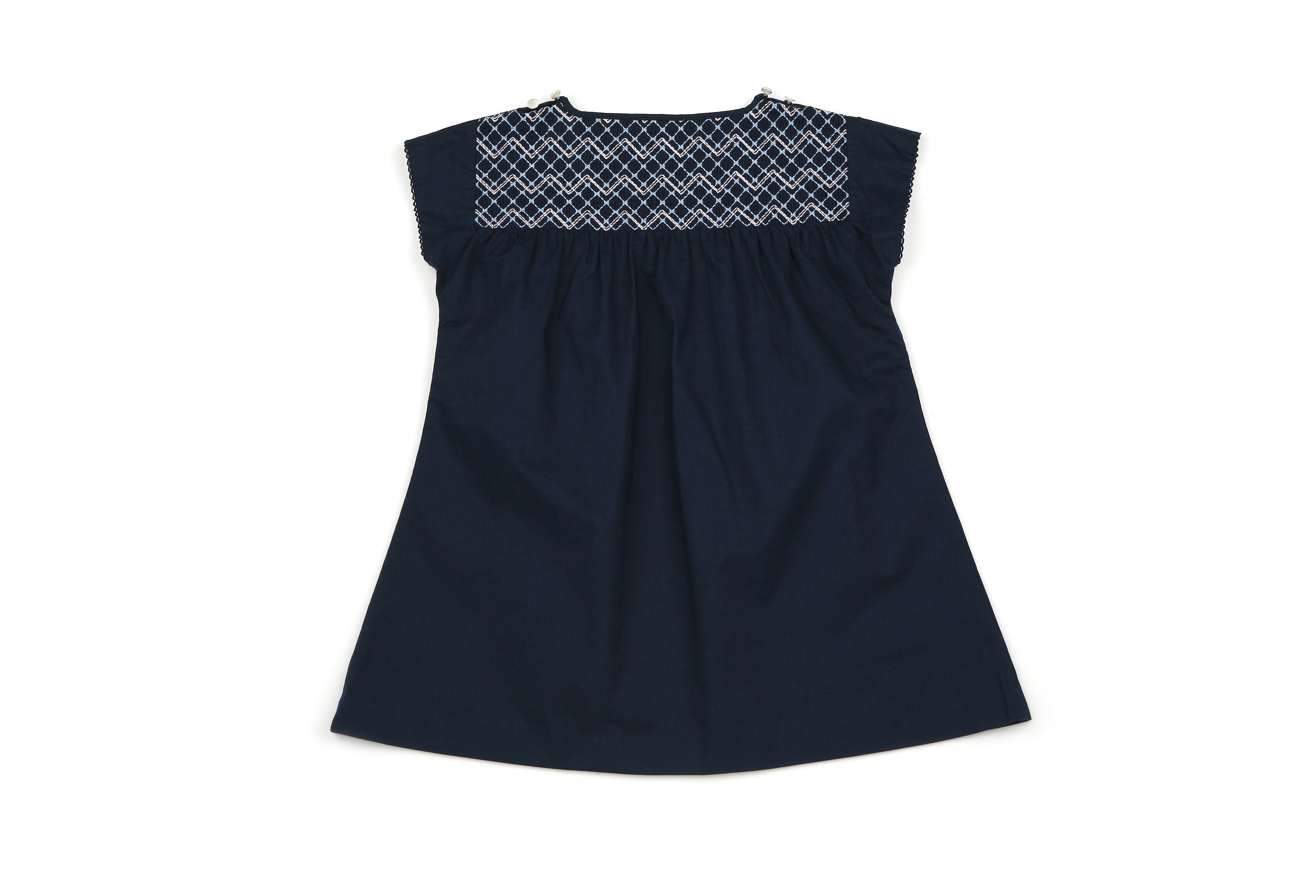 Melinda Dress - Navy