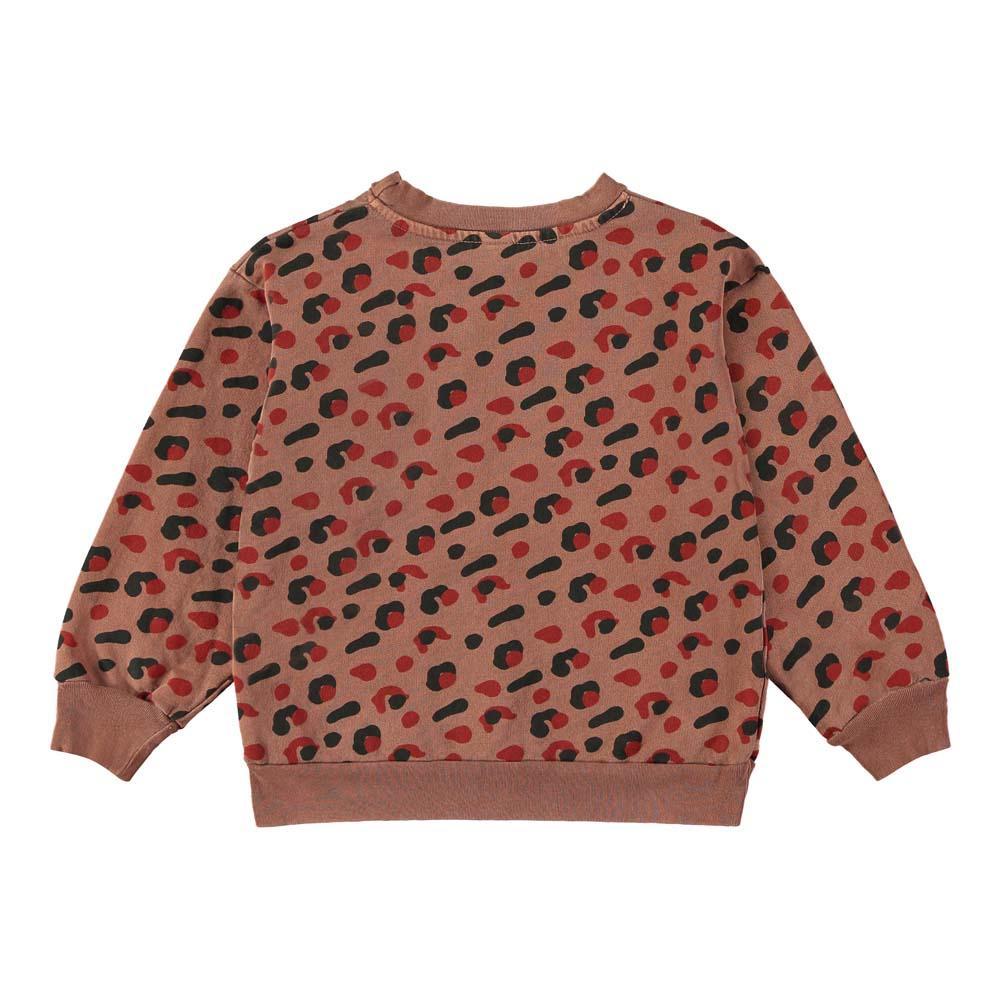 Sweatshirt Leopard - Wood