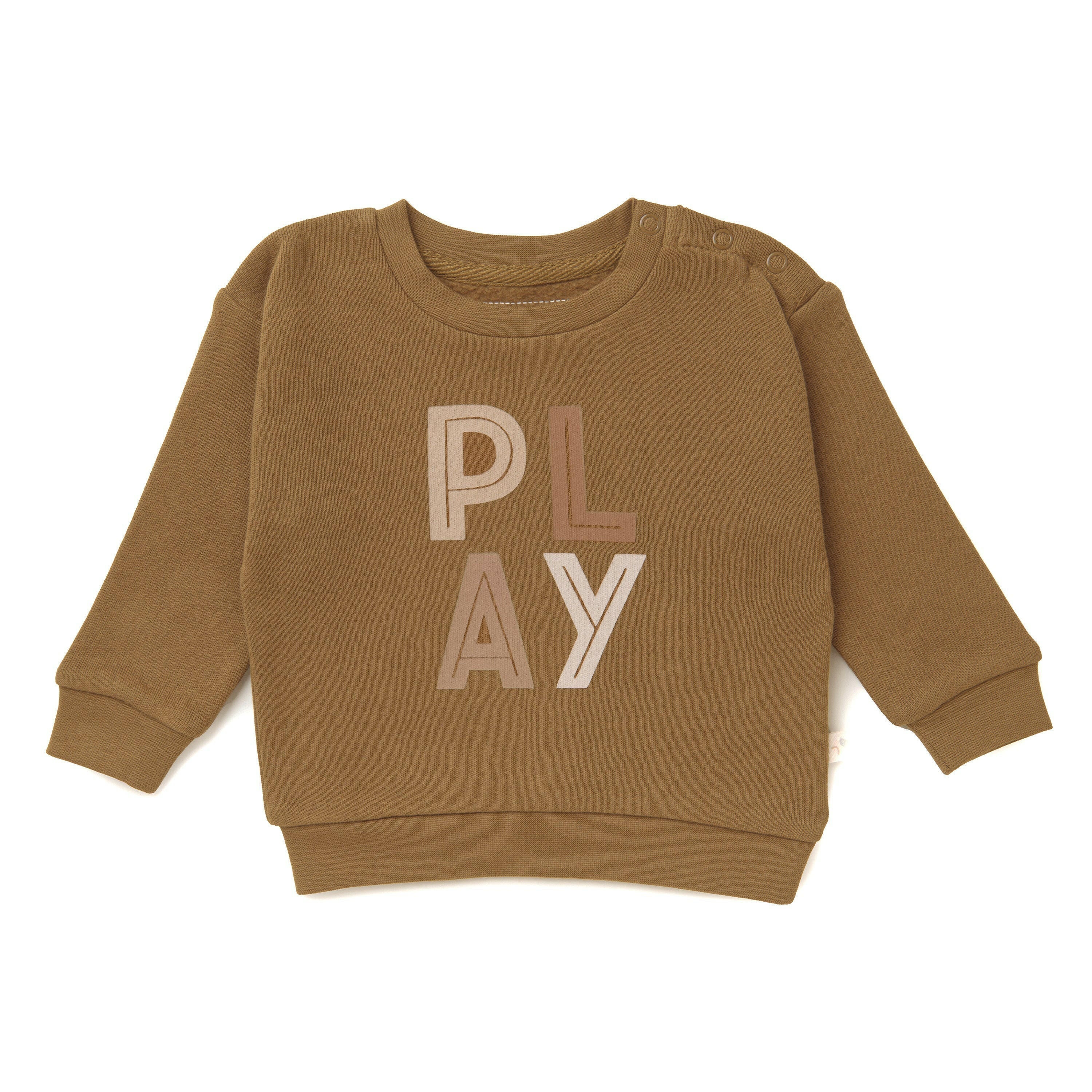 Organic Kids Sweatshirt - Play Sweatshirt Makemake Organics