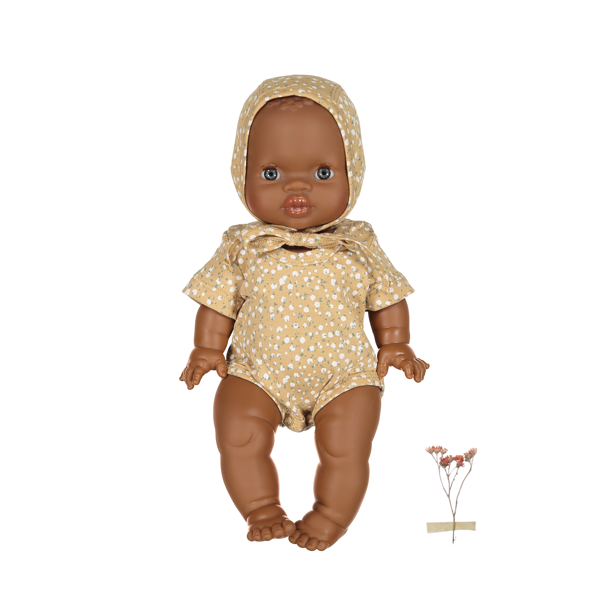 The Printed Doll Clothes - Tan Bud