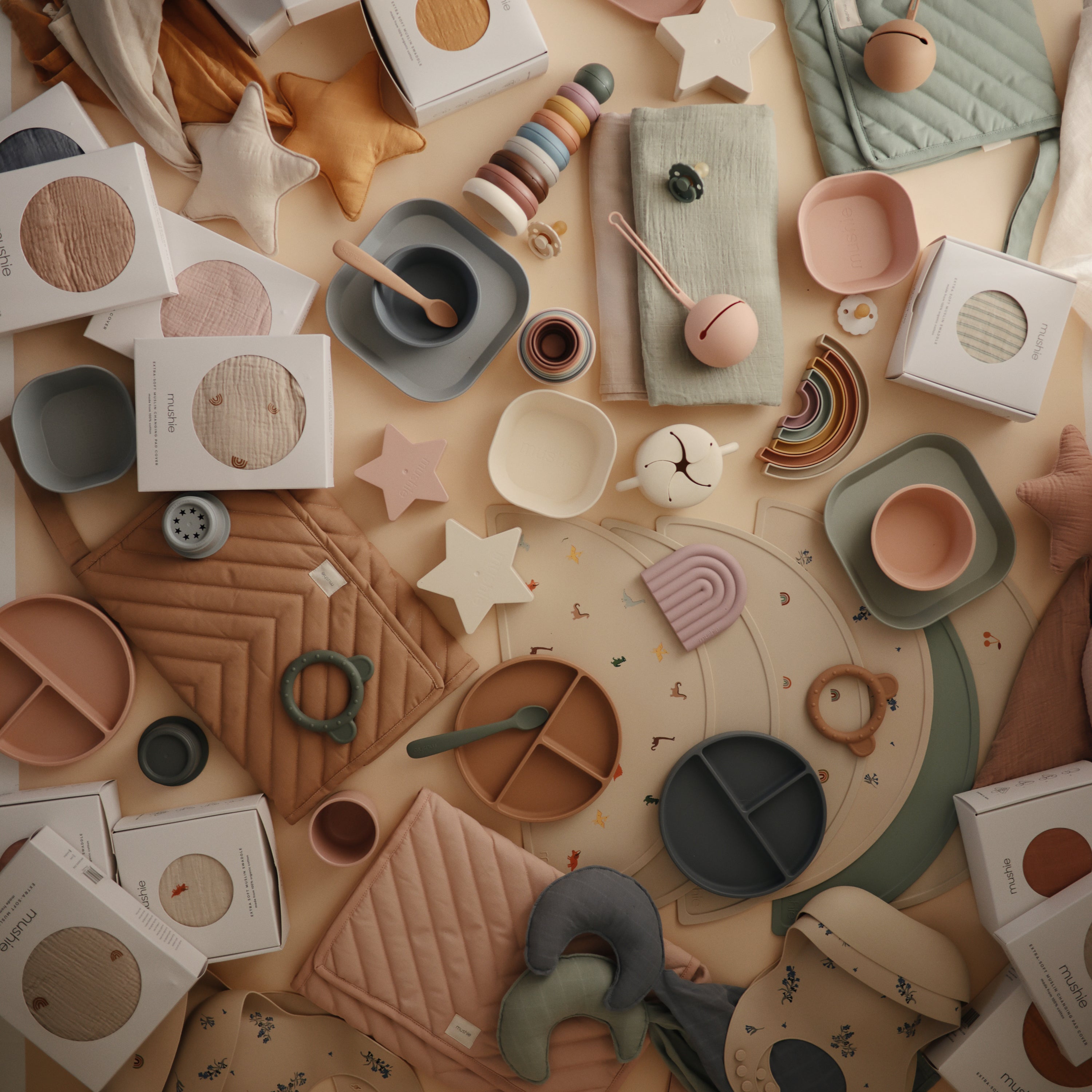 Star Lovey Blanket Blanket Mushie