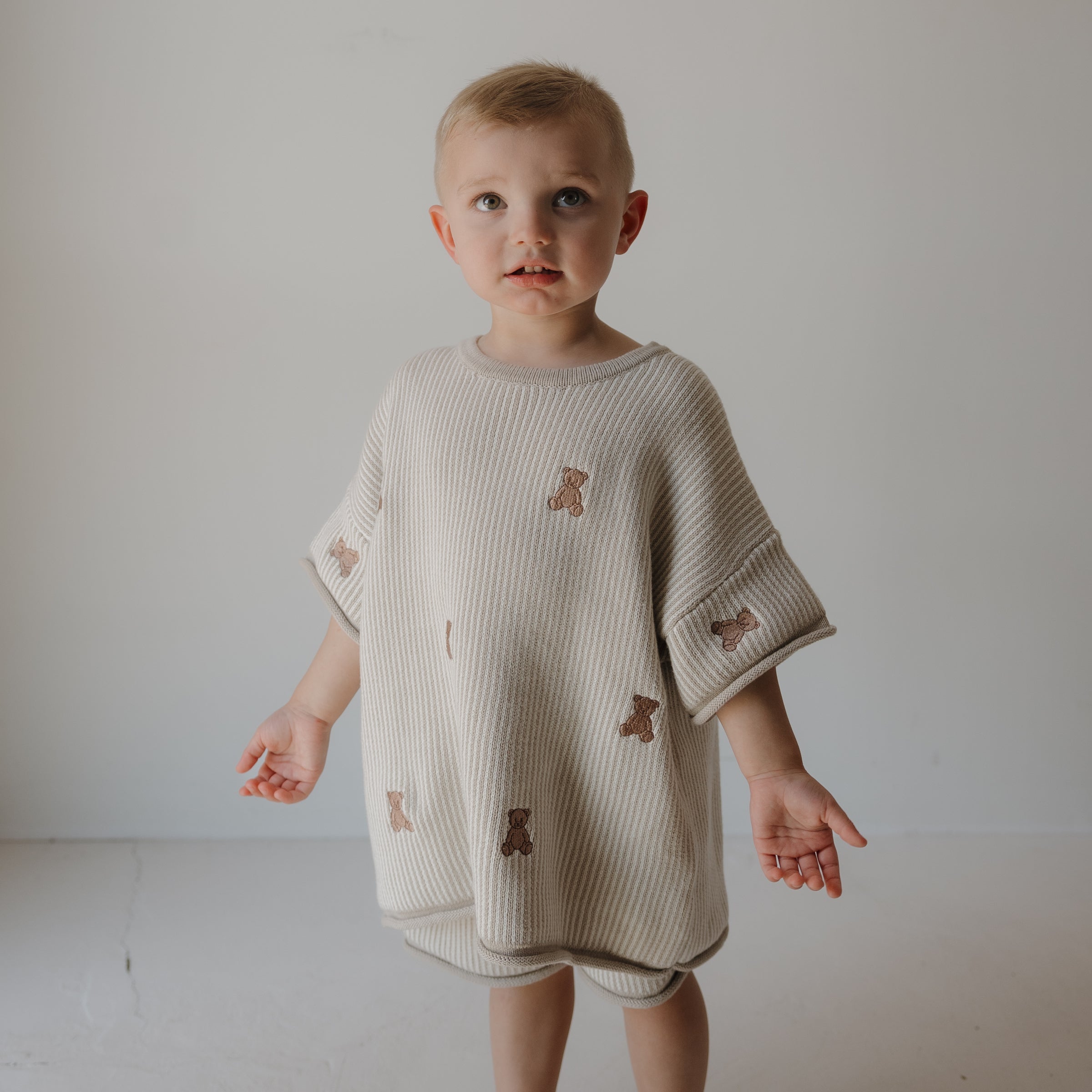 Knit Short Set | Teddy