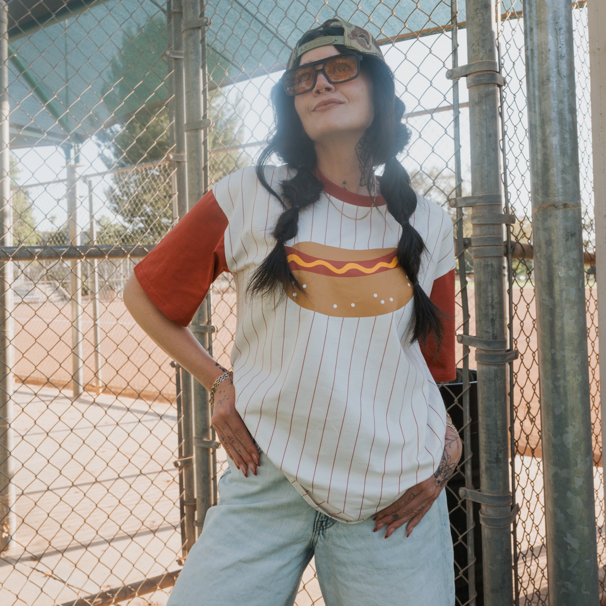 Adult Cotton Tee | Hot Dogs