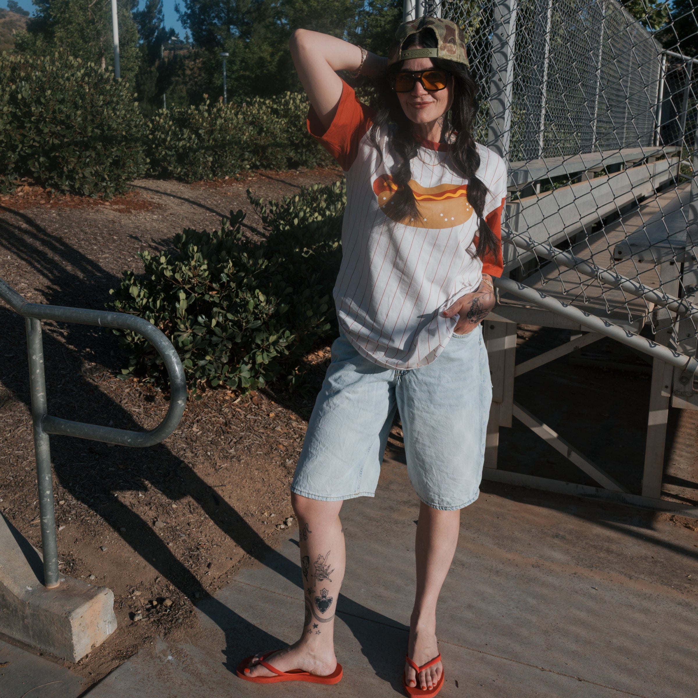 Adult Cotton Tee | Hot Dogs