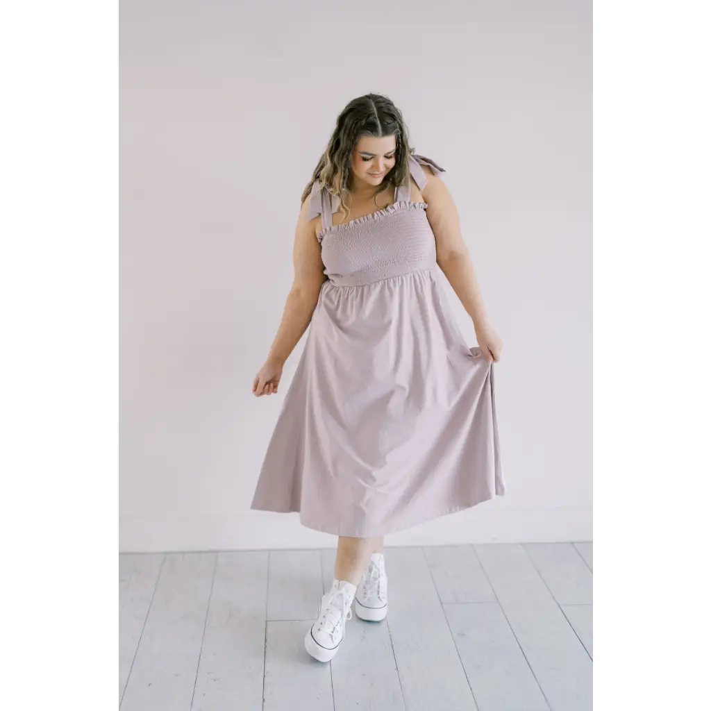 The Day Dress In Lilac