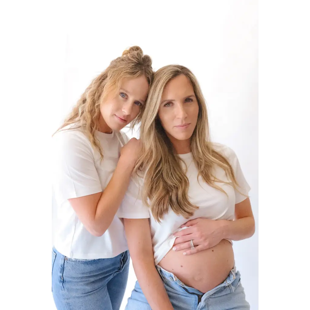 The Mom Crop in Antique White