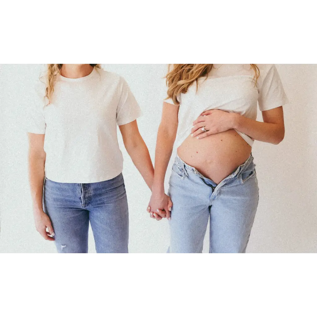 The Mom Crop in Antique White