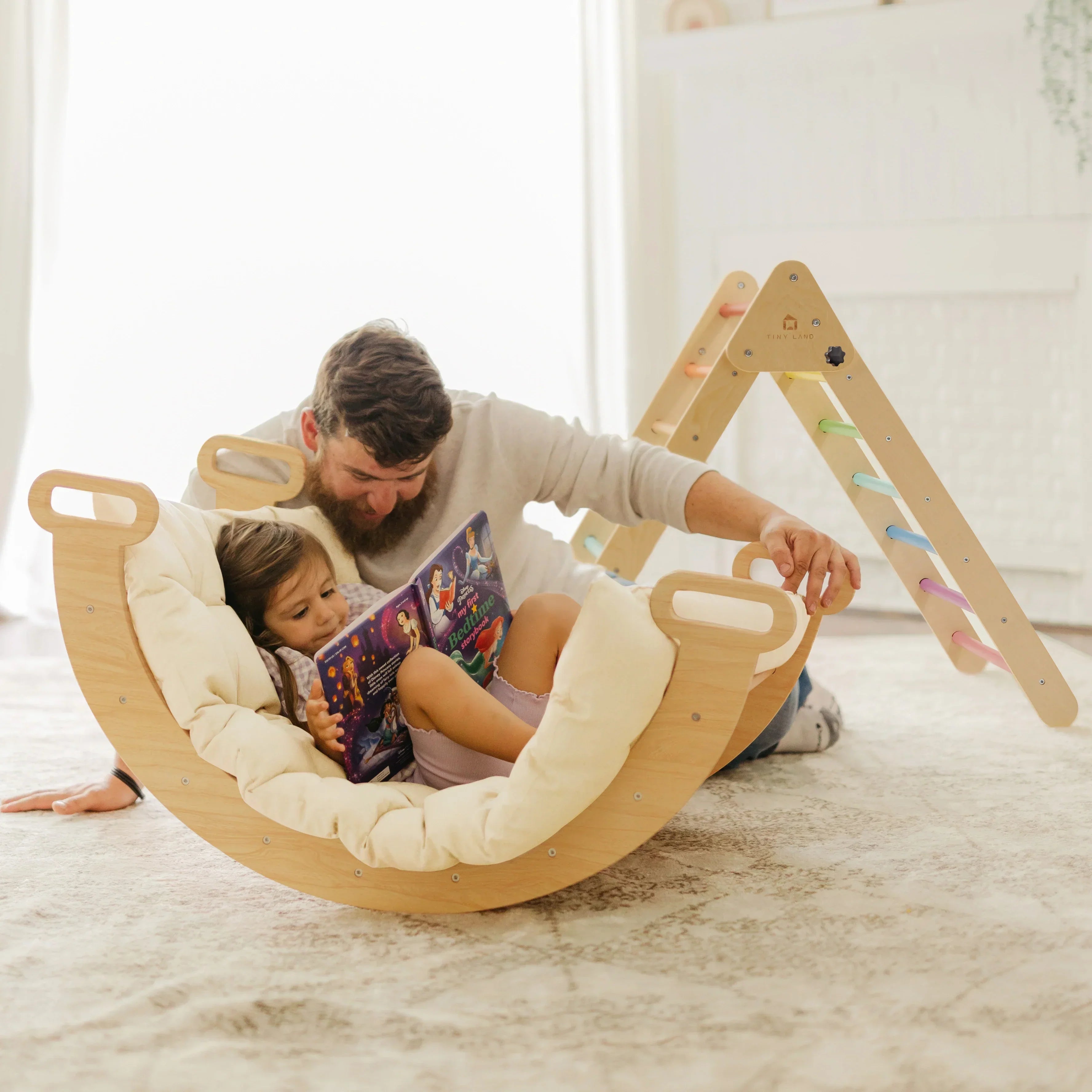 Tiny Land® 5-in-1 Rainbow climbing set climbing set Tiny Land