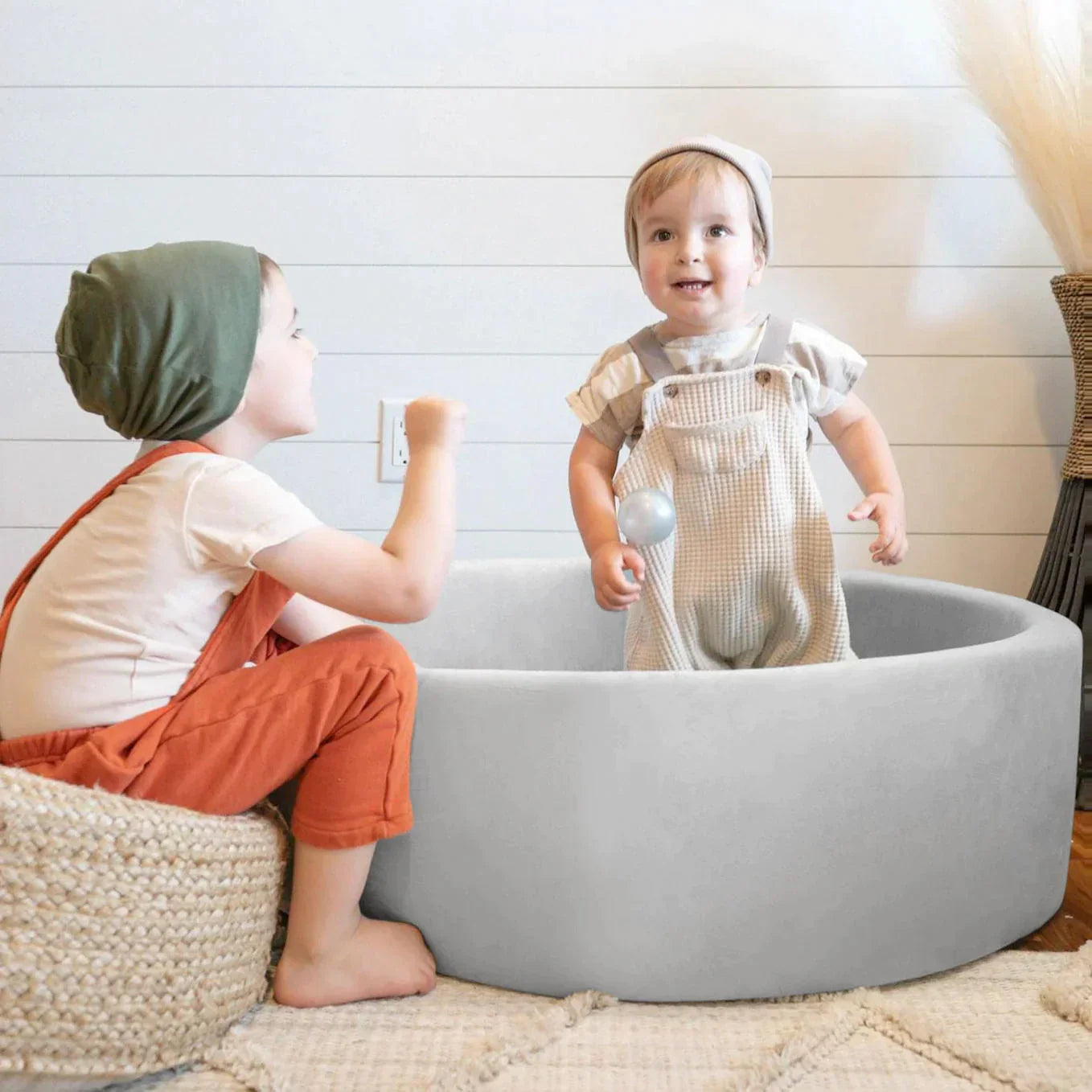 Tiny Land® Ball Pit Pool with 200 Pcs Ball Pit Balls Ball Pits Tiny Land