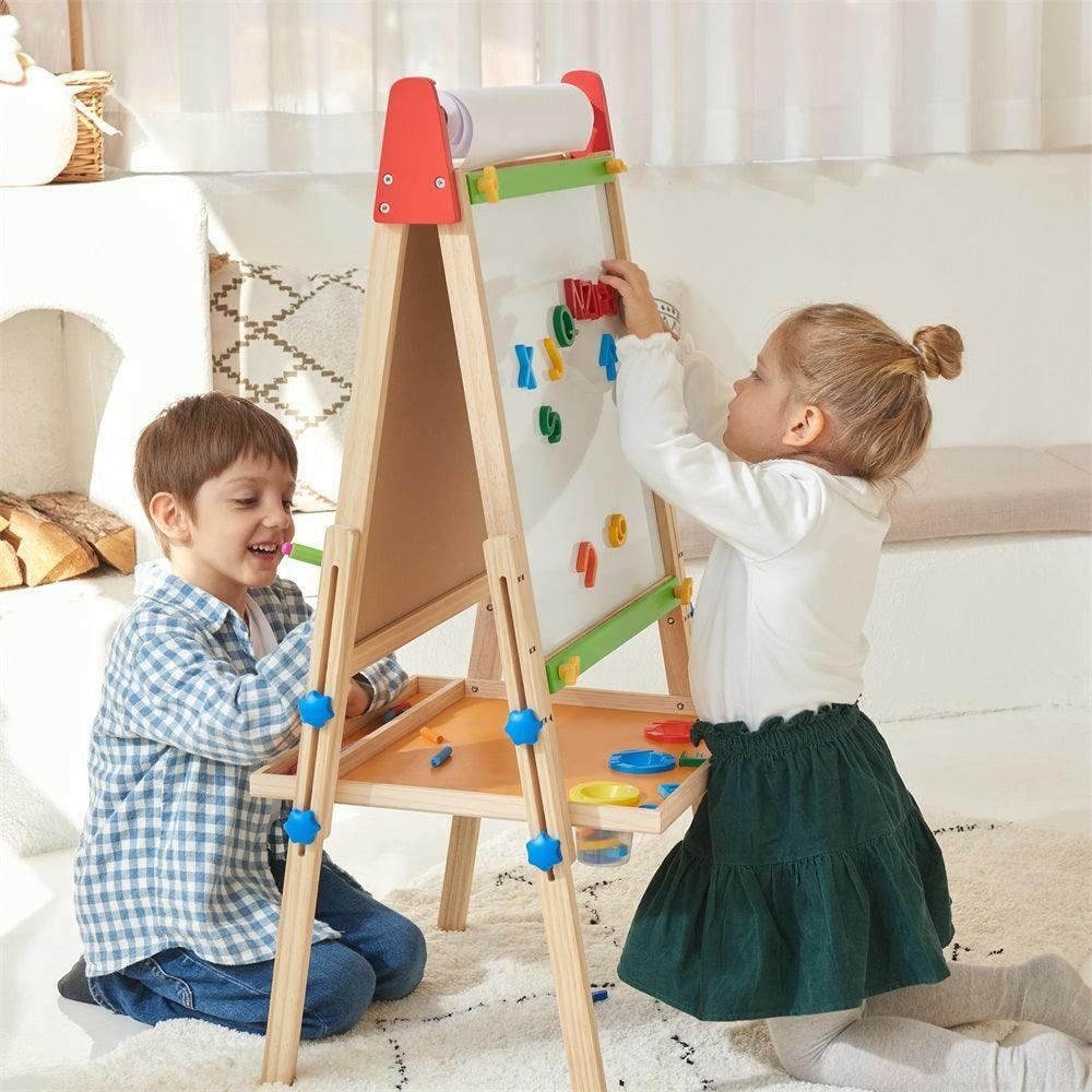 Tiny Land® Double-Sided Easel for Kids Toy Drawing Tablets Tiny Land