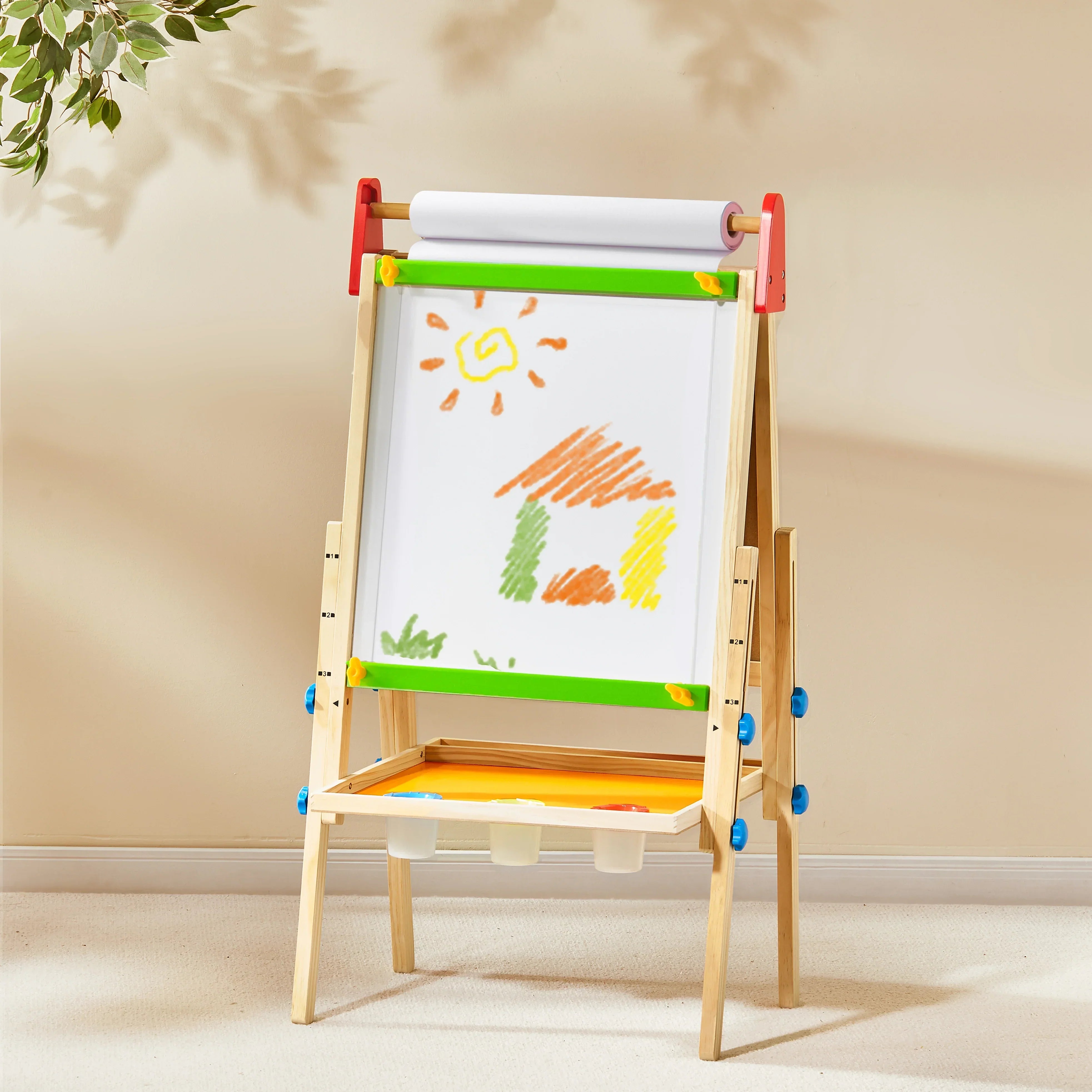 Tiny Land® Double-Sided Easel for Kids Toy Drawing Tablets Tiny Land