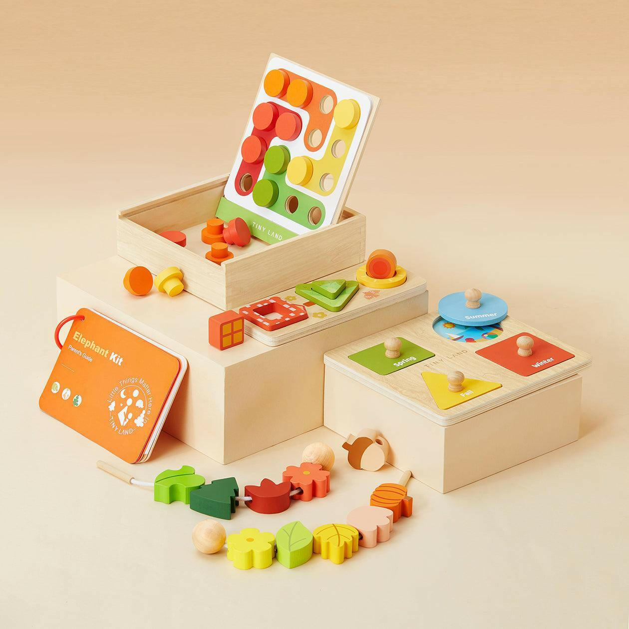 Tiny Land® Montessori Toys for Toddlers (19-24month) wooden toys Tiny Land