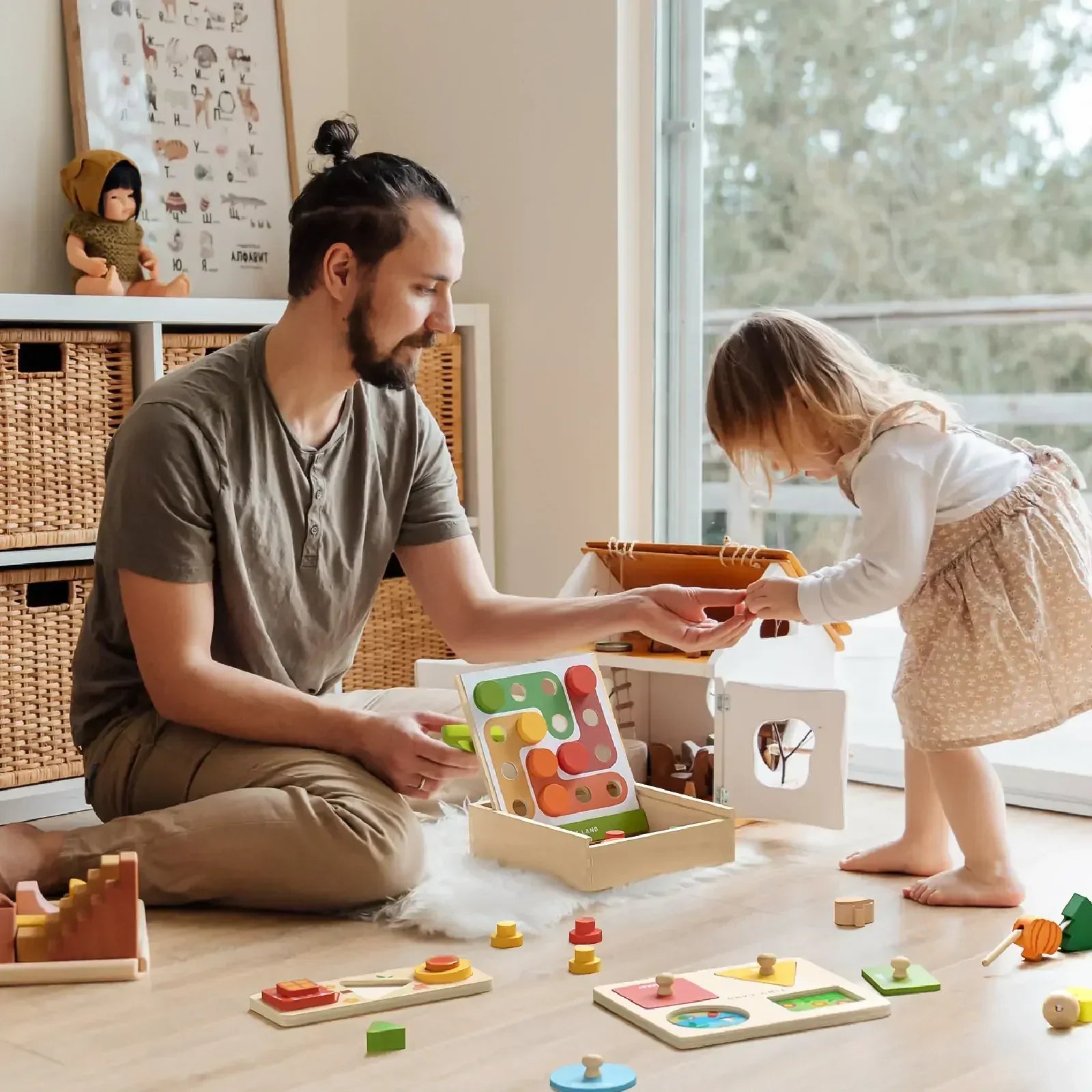 Tiny Land® Montessori Toys for Toddlers (19-24month) wooden toys Tiny Land