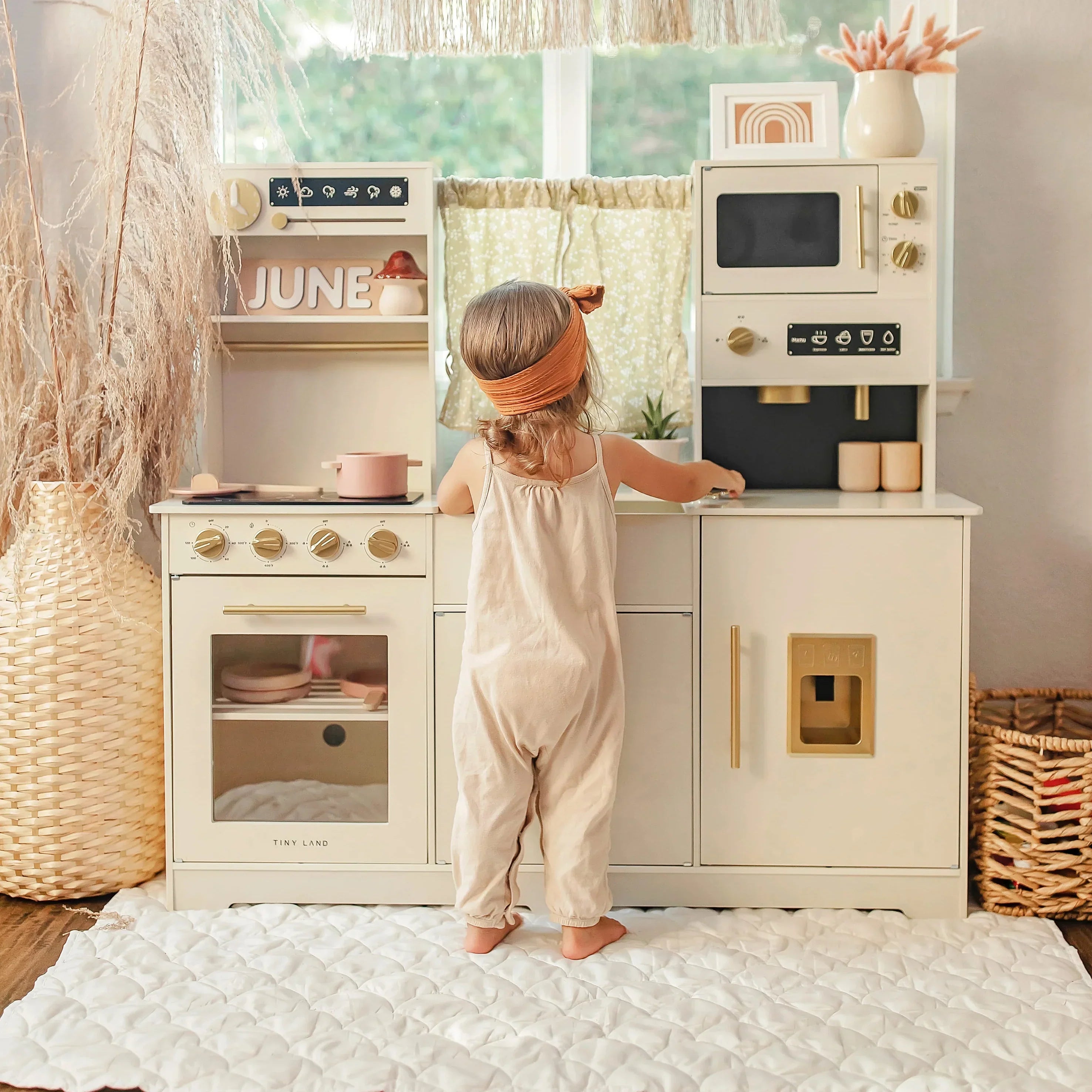 Tiny Land® Trendy Home Style Play Kitchen Toy Tiny Land