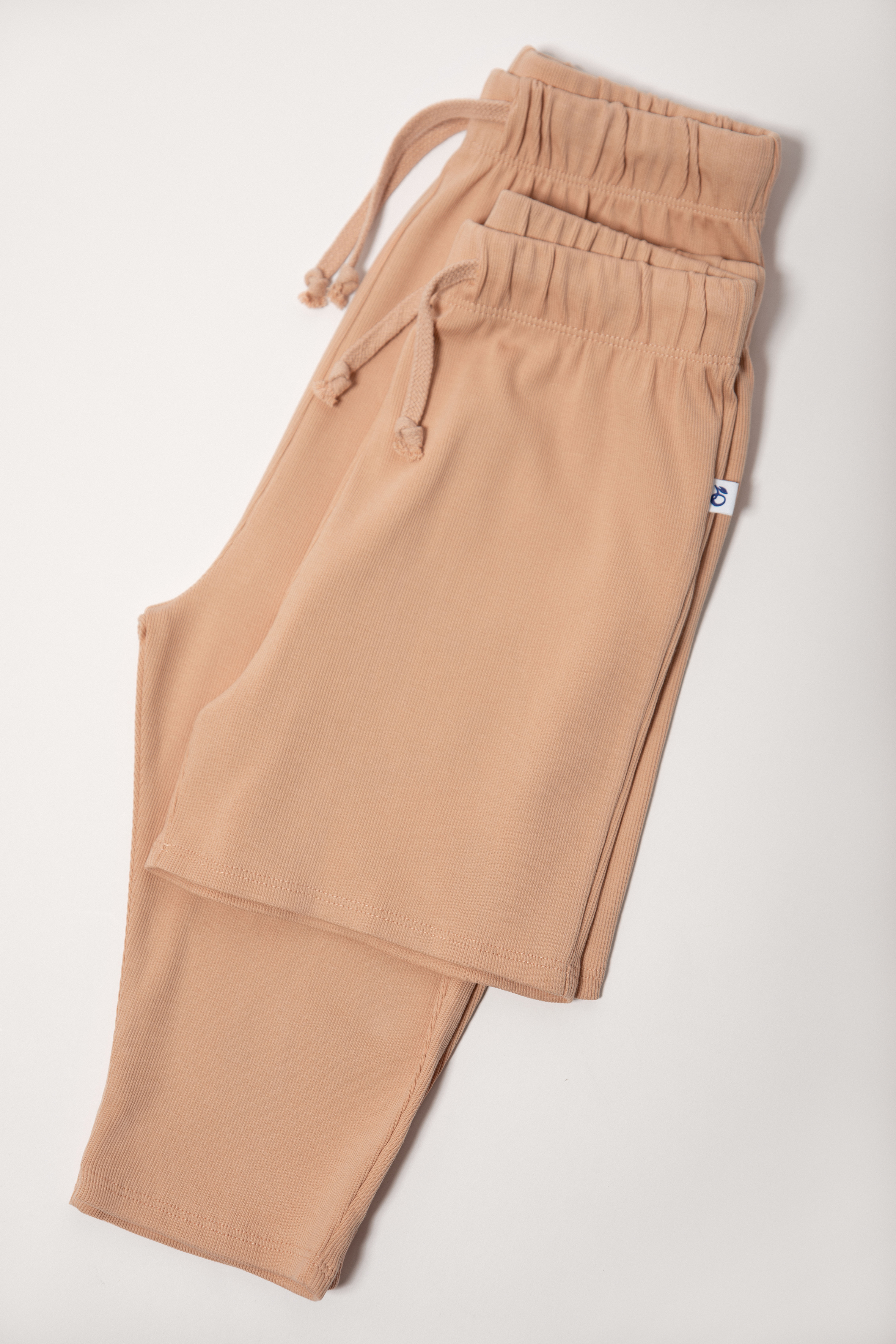 Organic Pima Cotton Kids Lounge Pants - Pink