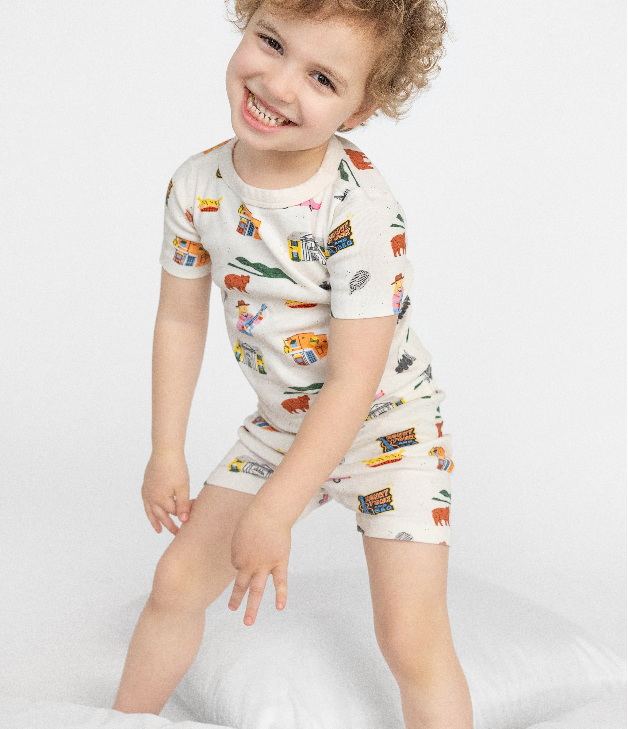 Goodnight, Tennessee Short Pajamas Set 🎶