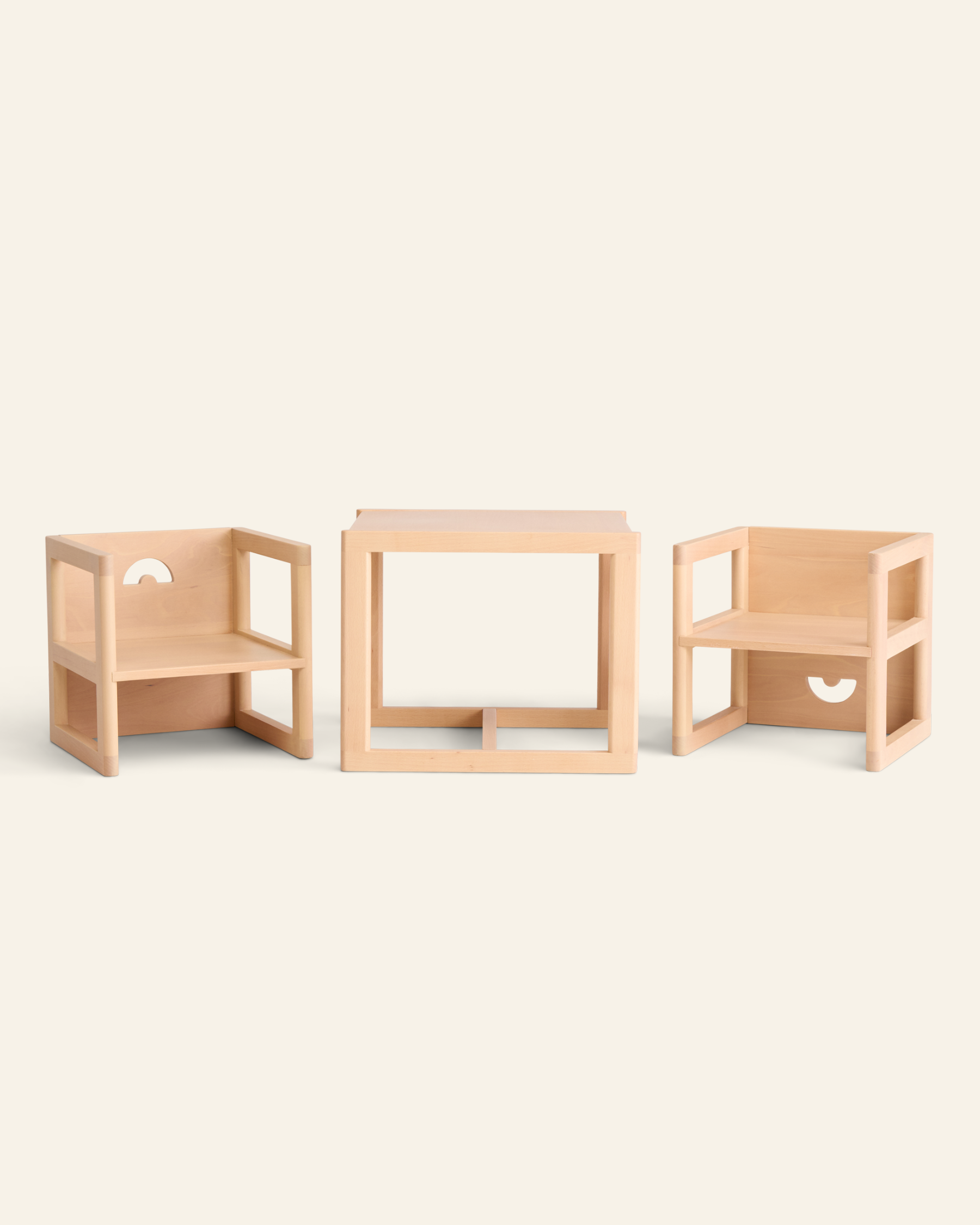 Reversible Chair and Play Table Set Playroom Piccalio