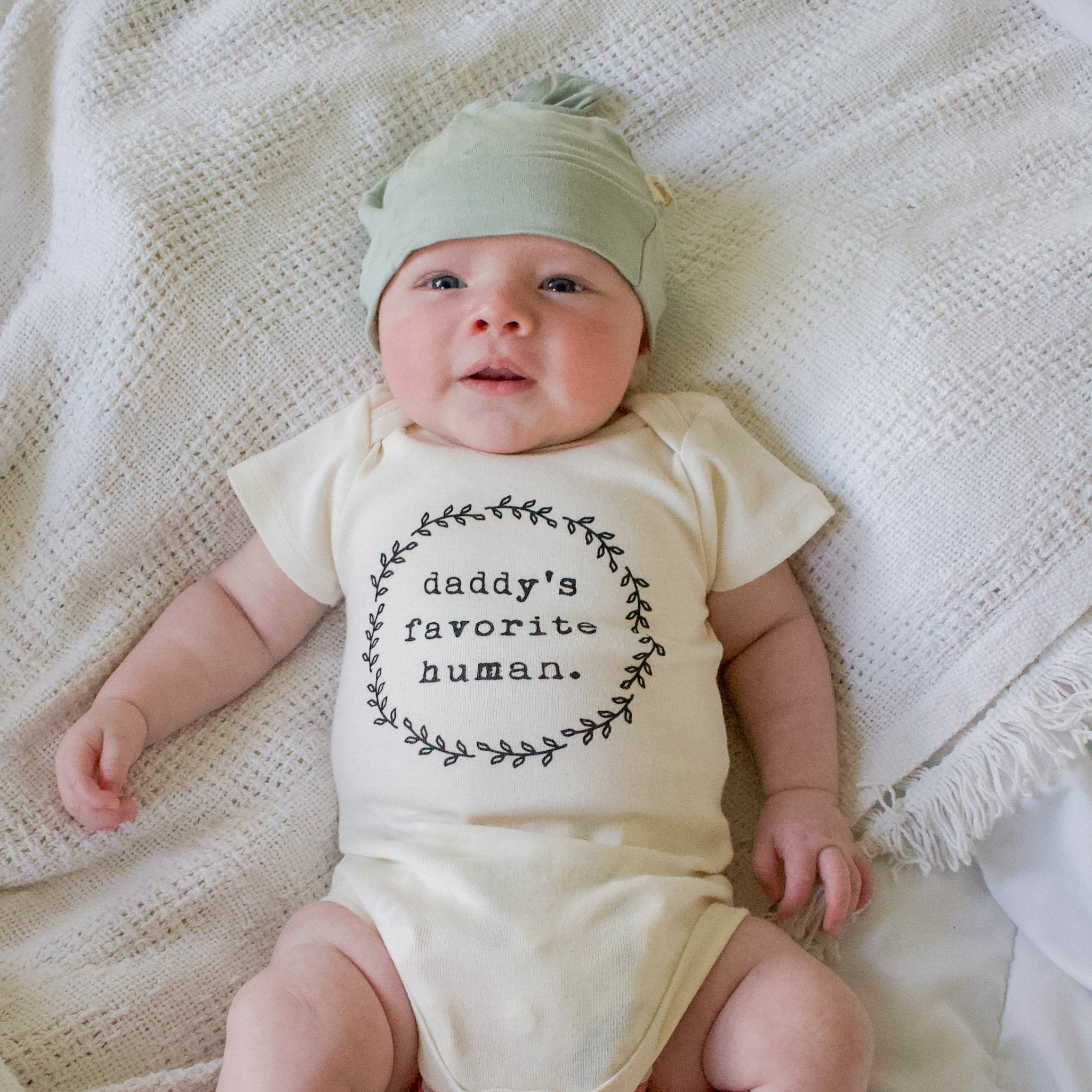 Top Knot Hat | Sage | Bamboo