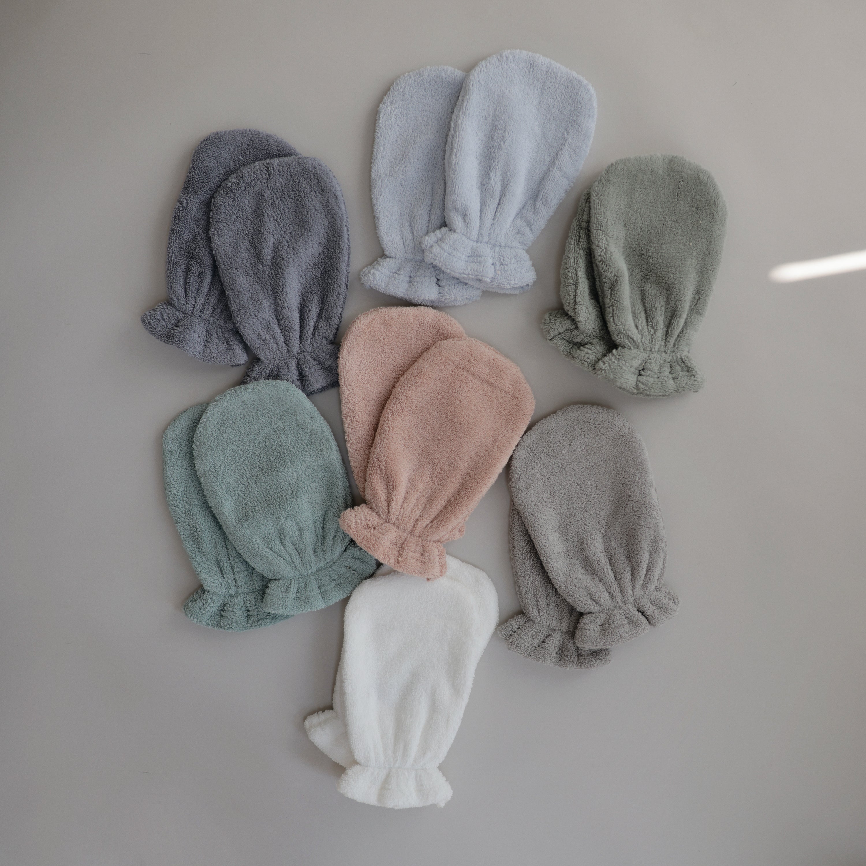 Organic Cotton Bath Mitt 2-Pack Bath Mitt Mushie