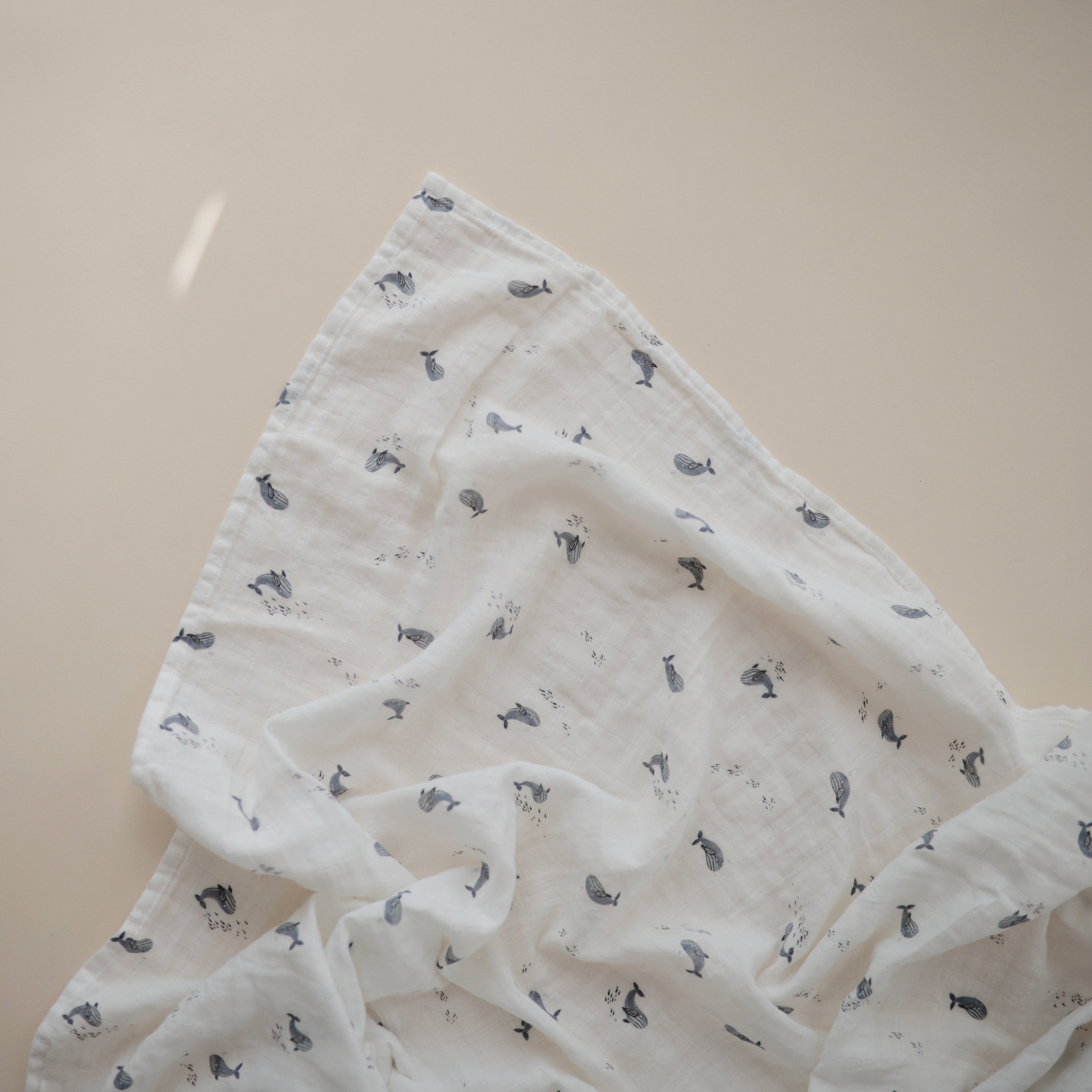 Organic Cotton Muslin Swaddle Blanket Swaddle Mushie