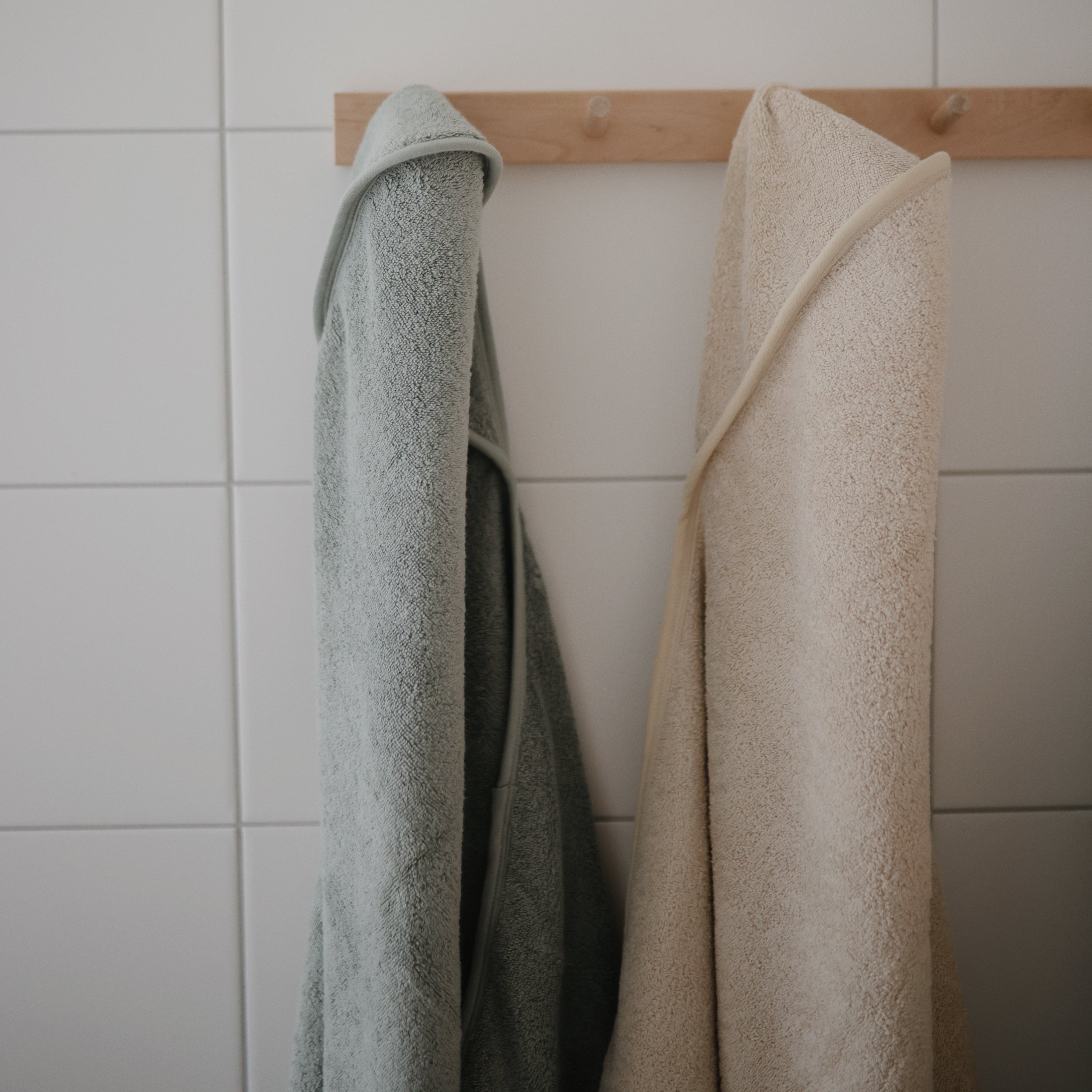 Organic Cotton Baby Hooded Towel Hooded Towel Mushie